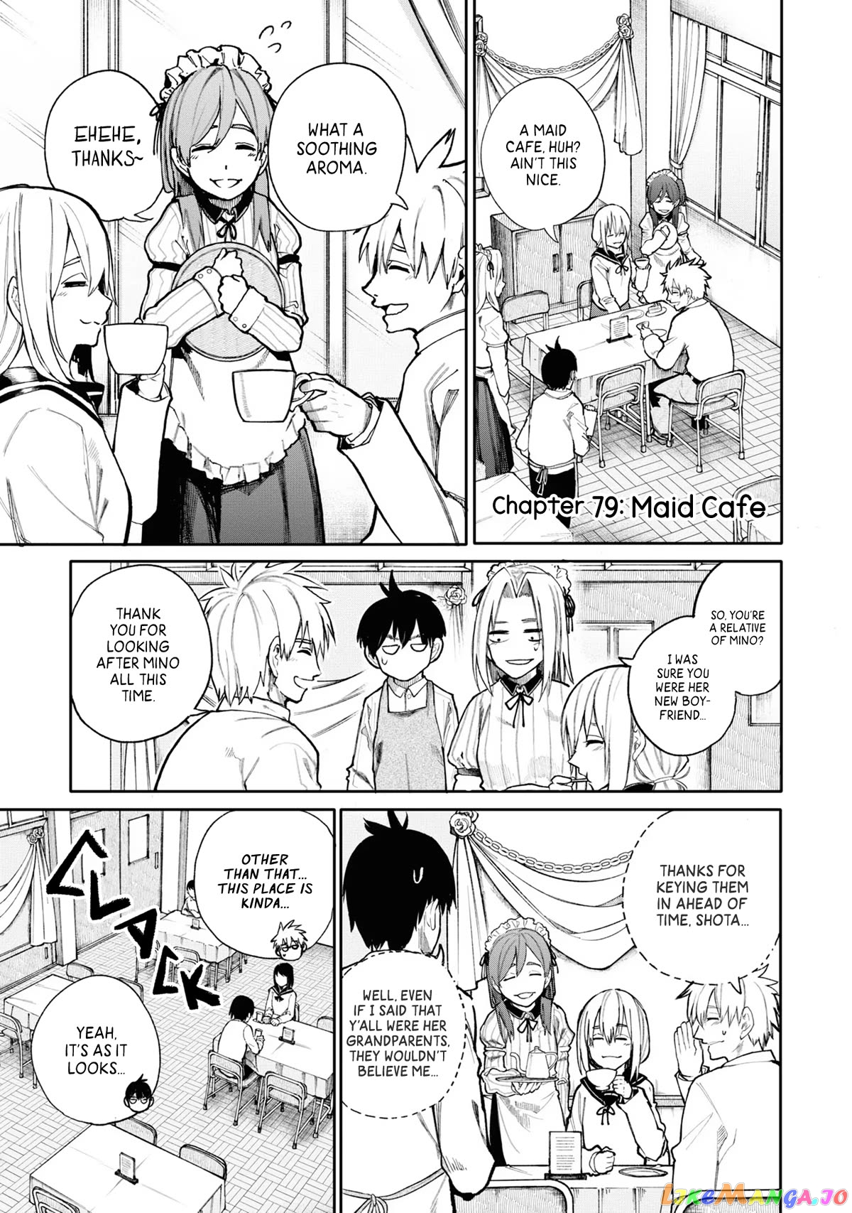 A Story About A Grandpa and Grandma who Returned Back to their Youth. chapter 79 - page 1