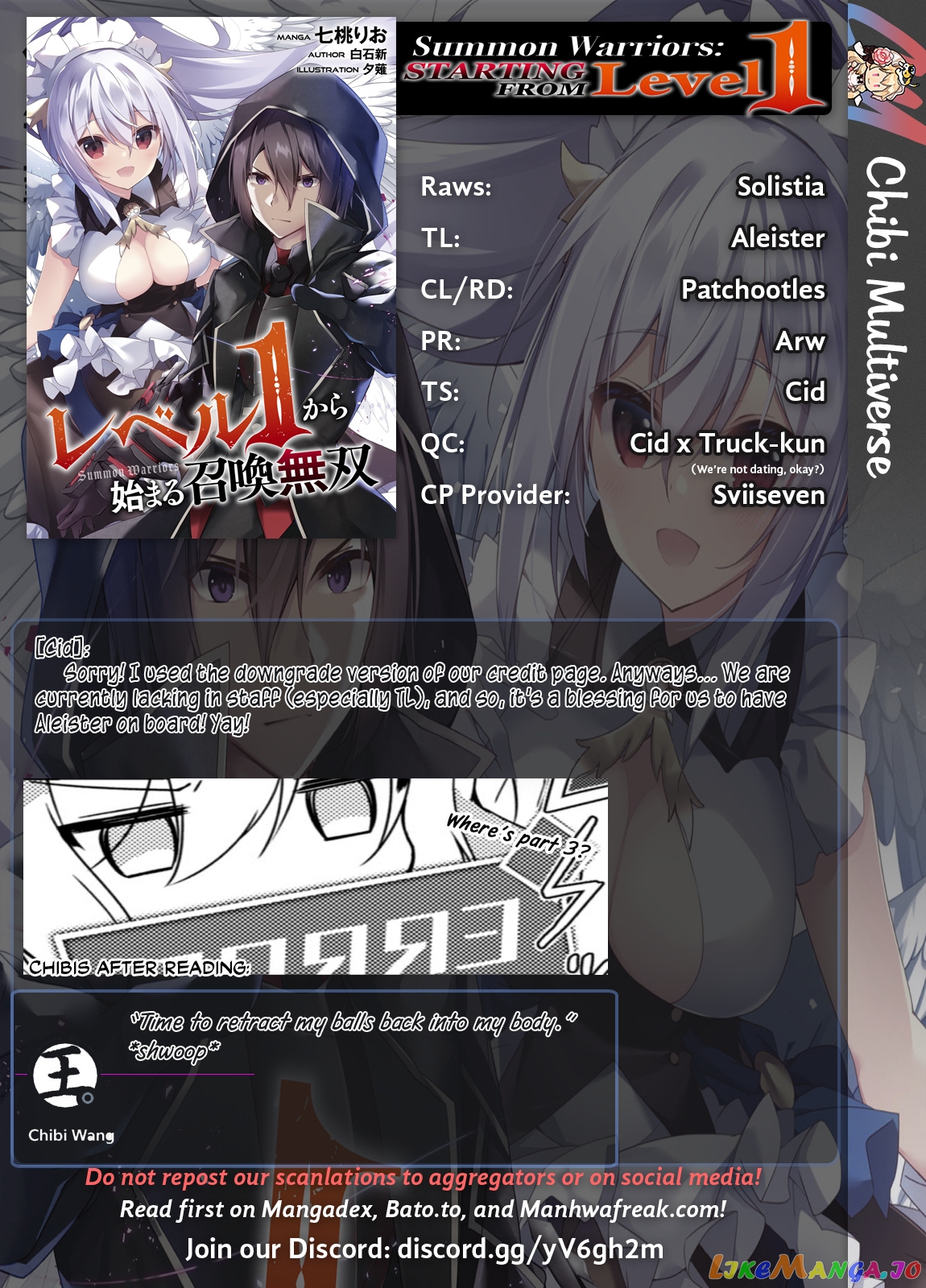 Level 1 Kara Hajimaru Shoukan Musou chapter 4 - page 42