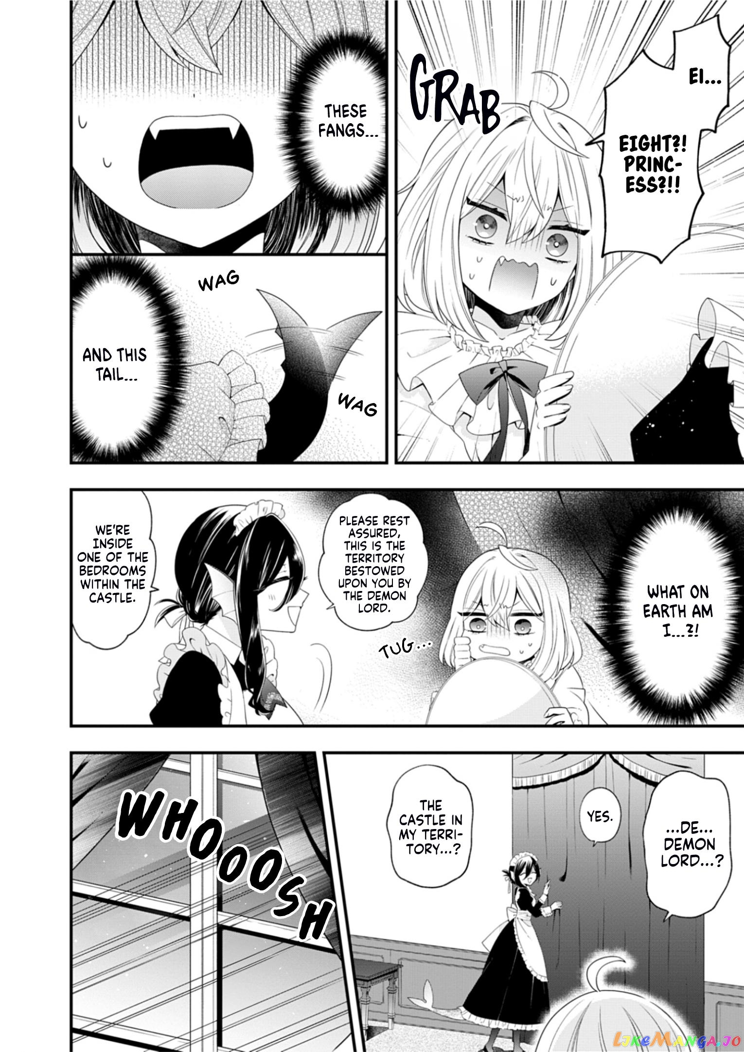 The Old Man That Was Reincarnated as a Young Girl in the Demon World Wants to Become the Demon Lord for the Sake of Peace chapter 1 - page 11