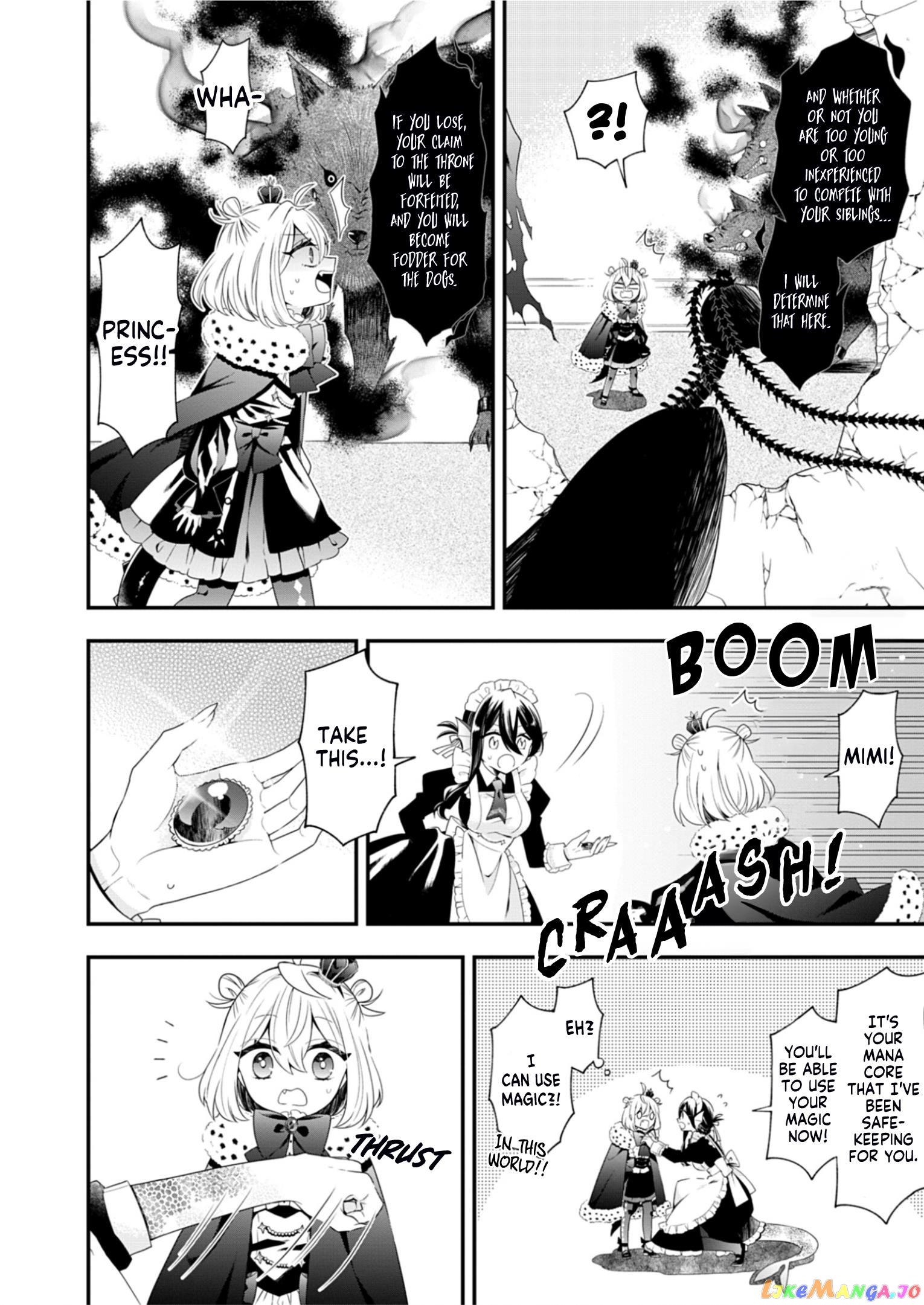 The Old Man That Was Reincarnated as a Young Girl in the Demon World Wants to Become the Demon Lord for the Sake of Peace chapter 1 - page 17
