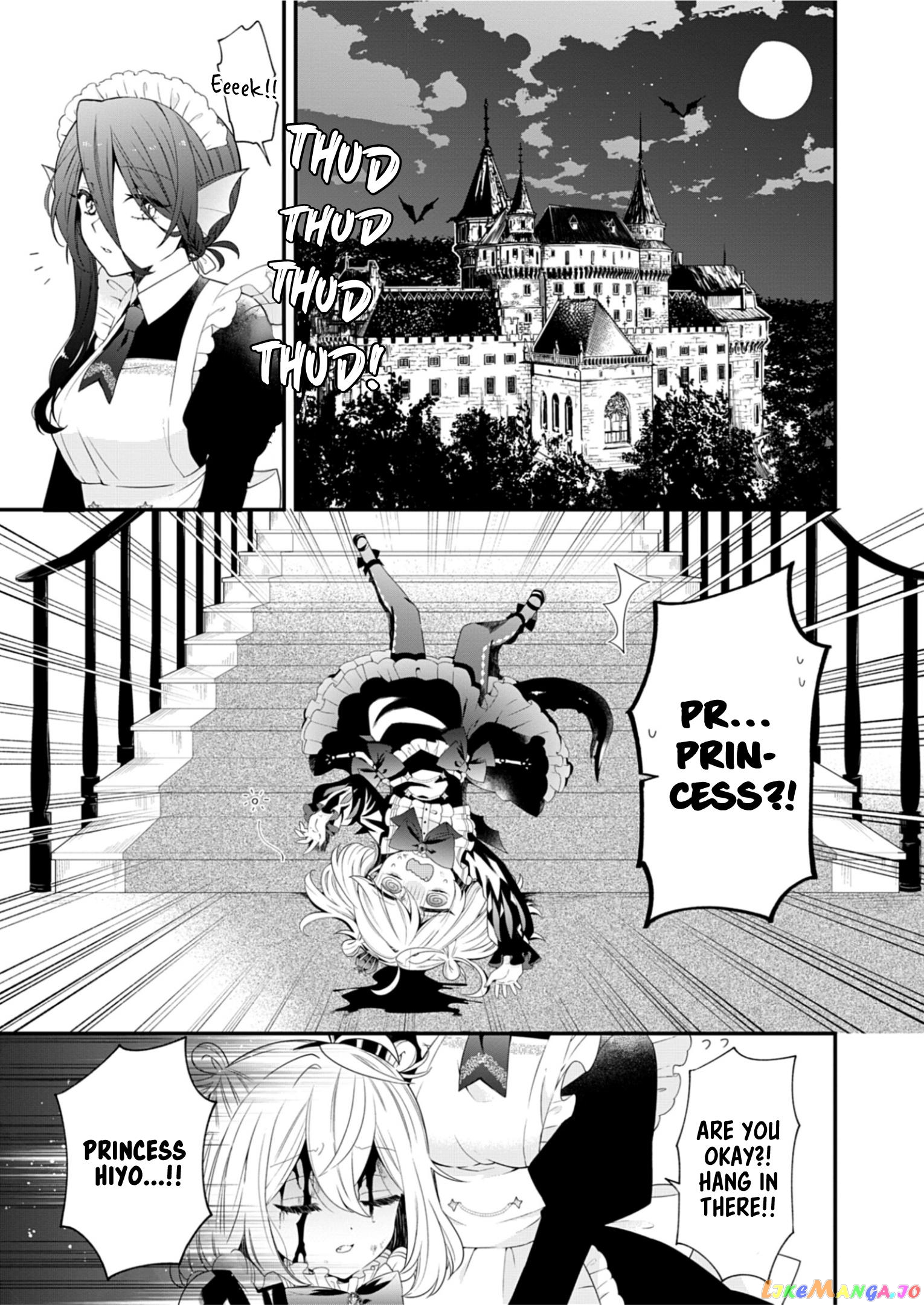 The Old Man That Was Reincarnated as a Young Girl in the Demon World Wants to Become the Demon Lord for the Sake of Peace chapter 1 - page 2