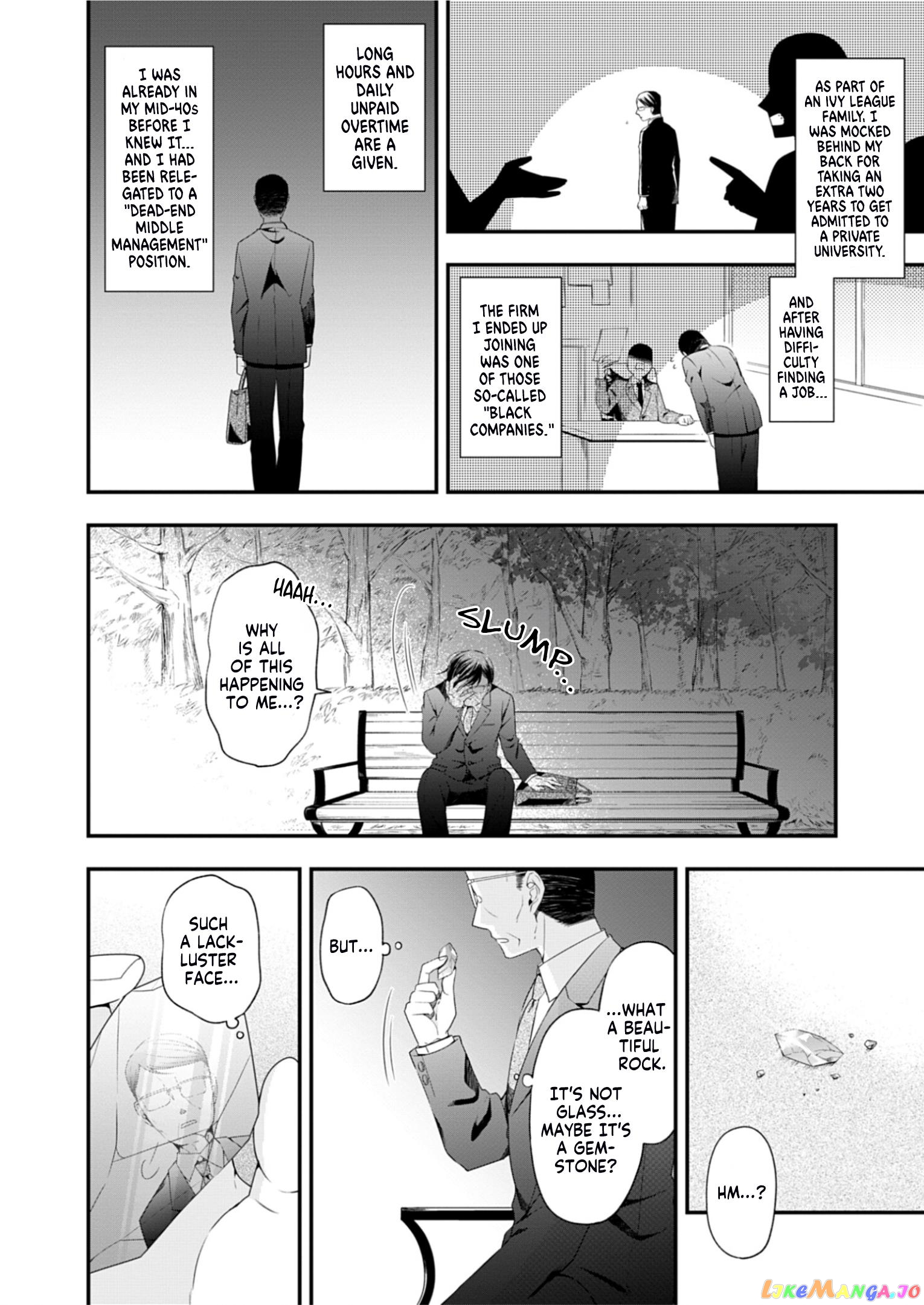 The Old Man That Was Reincarnated as a Young Girl in the Demon World Wants to Become the Demon Lord for the Sake of Peace chapter 1 - page 5