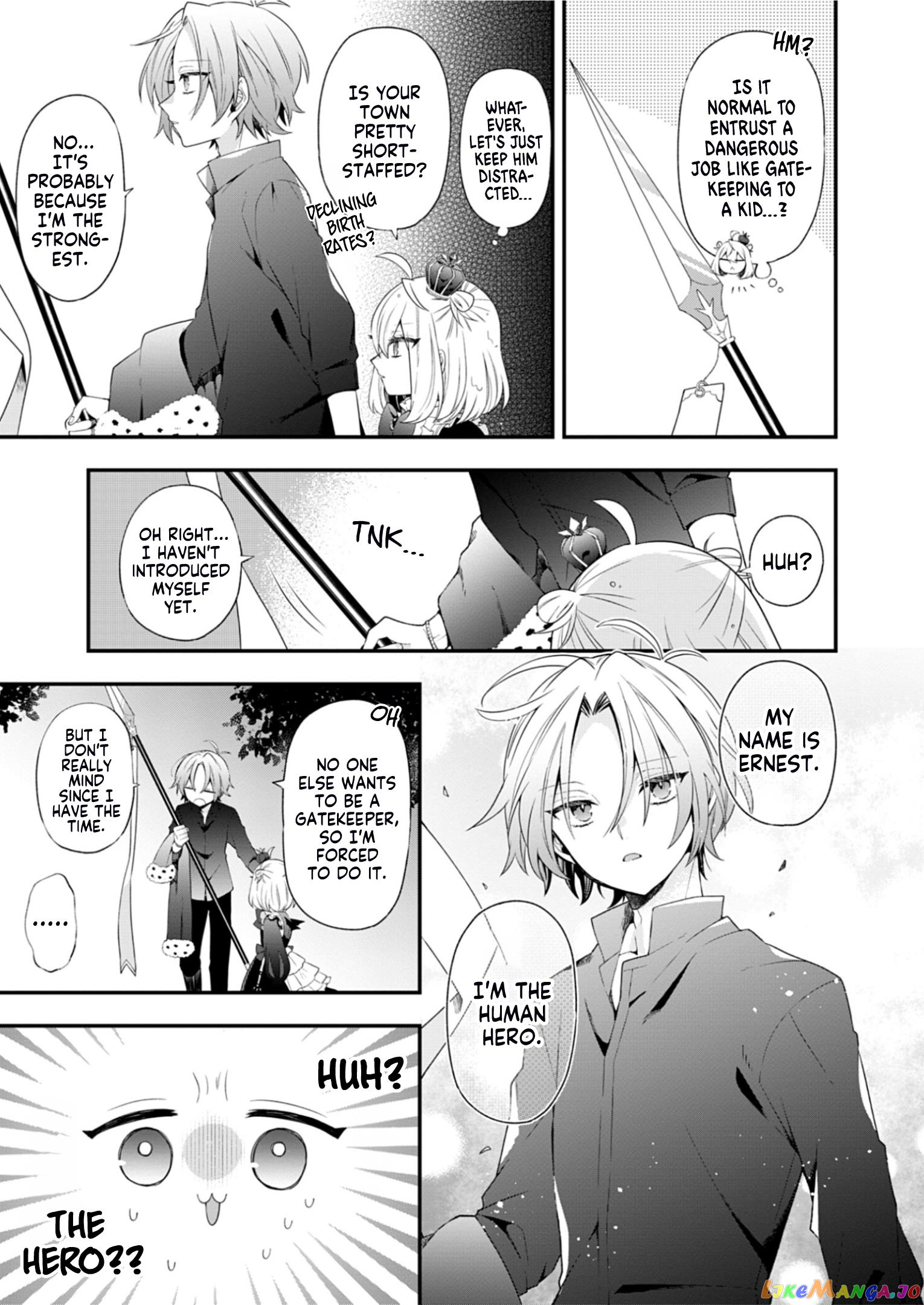 The Old Man That Was Reincarnated as a Young Girl in the Demon World Wants to Become the Demon Lord for the Sake of Peace chapter 2 - page 5