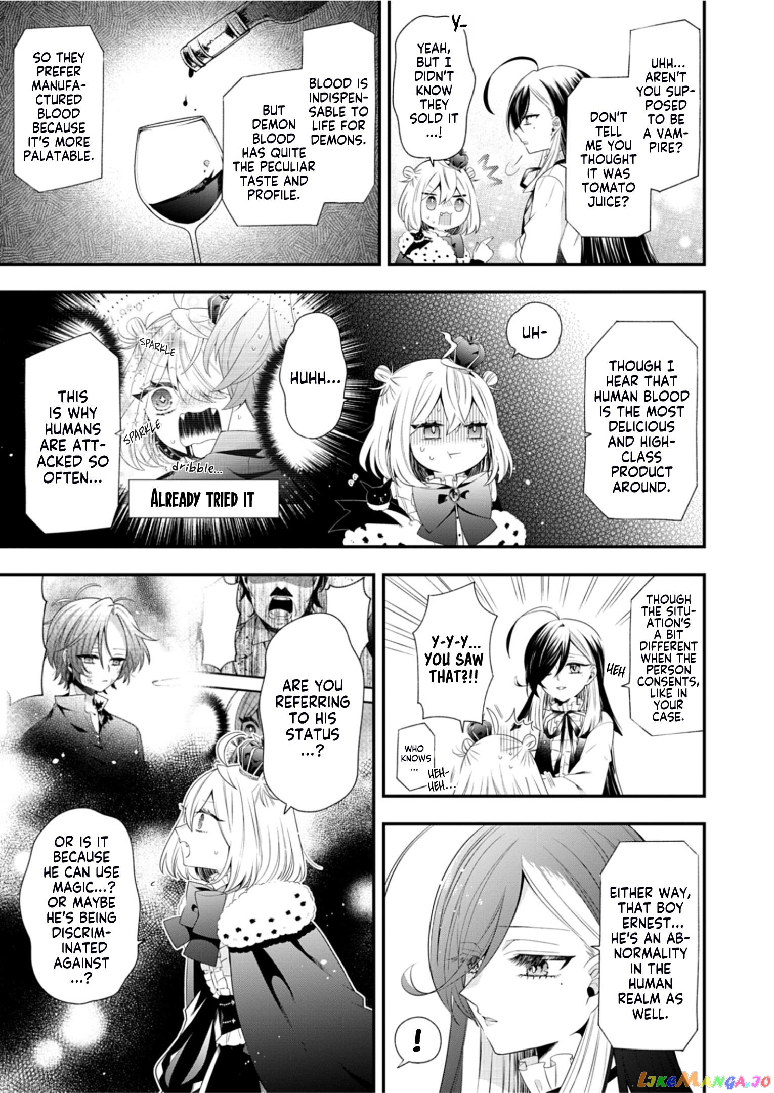 The Old Man That Was Reincarnated as a Young Girl in the Demon World Wants to Become the Demon Lord for the Sake of Peace chapter 3 - page 14
