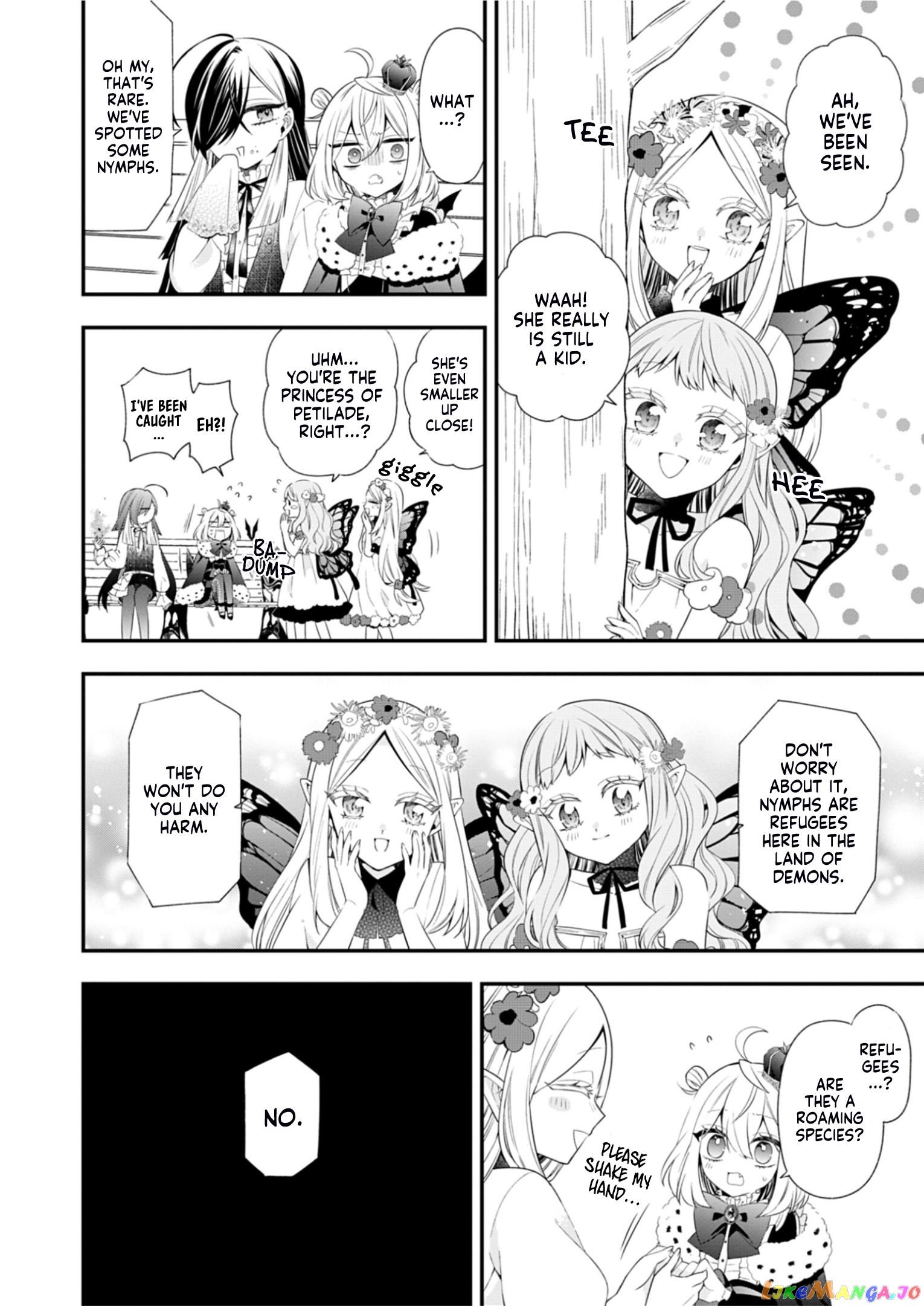 The Old Man That Was Reincarnated as a Young Girl in the Demon World Wants to Become the Demon Lord for the Sake of Peace chapter 3 - page 21
