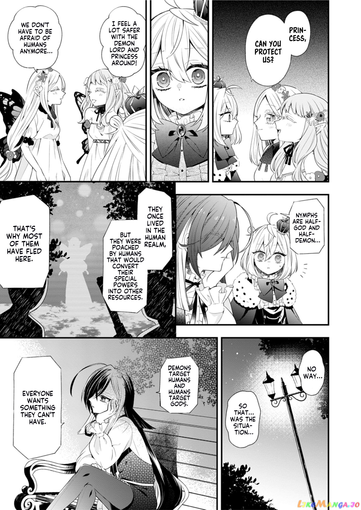 The Old Man That Was Reincarnated as a Young Girl in the Demon World Wants to Become the Demon Lord for the Sake of Peace chapter 3 - page 22