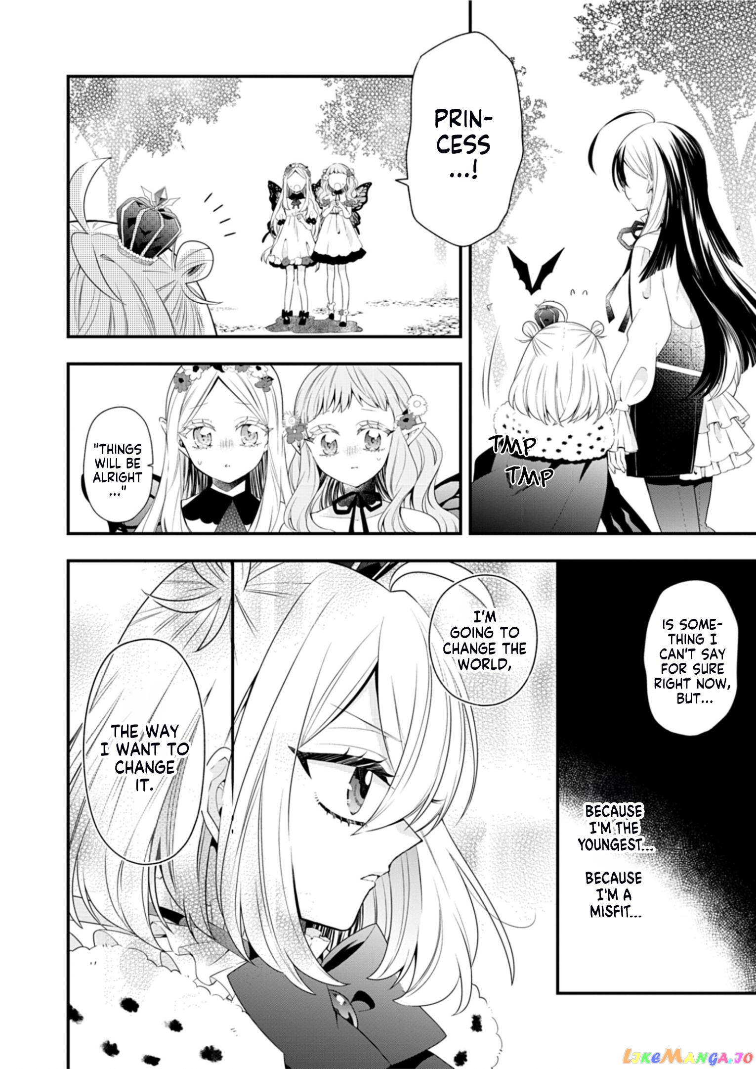 The Old Man That Was Reincarnated as a Young Girl in the Demon World Wants to Become the Demon Lord for the Sake of Peace chapter 3 - page 25