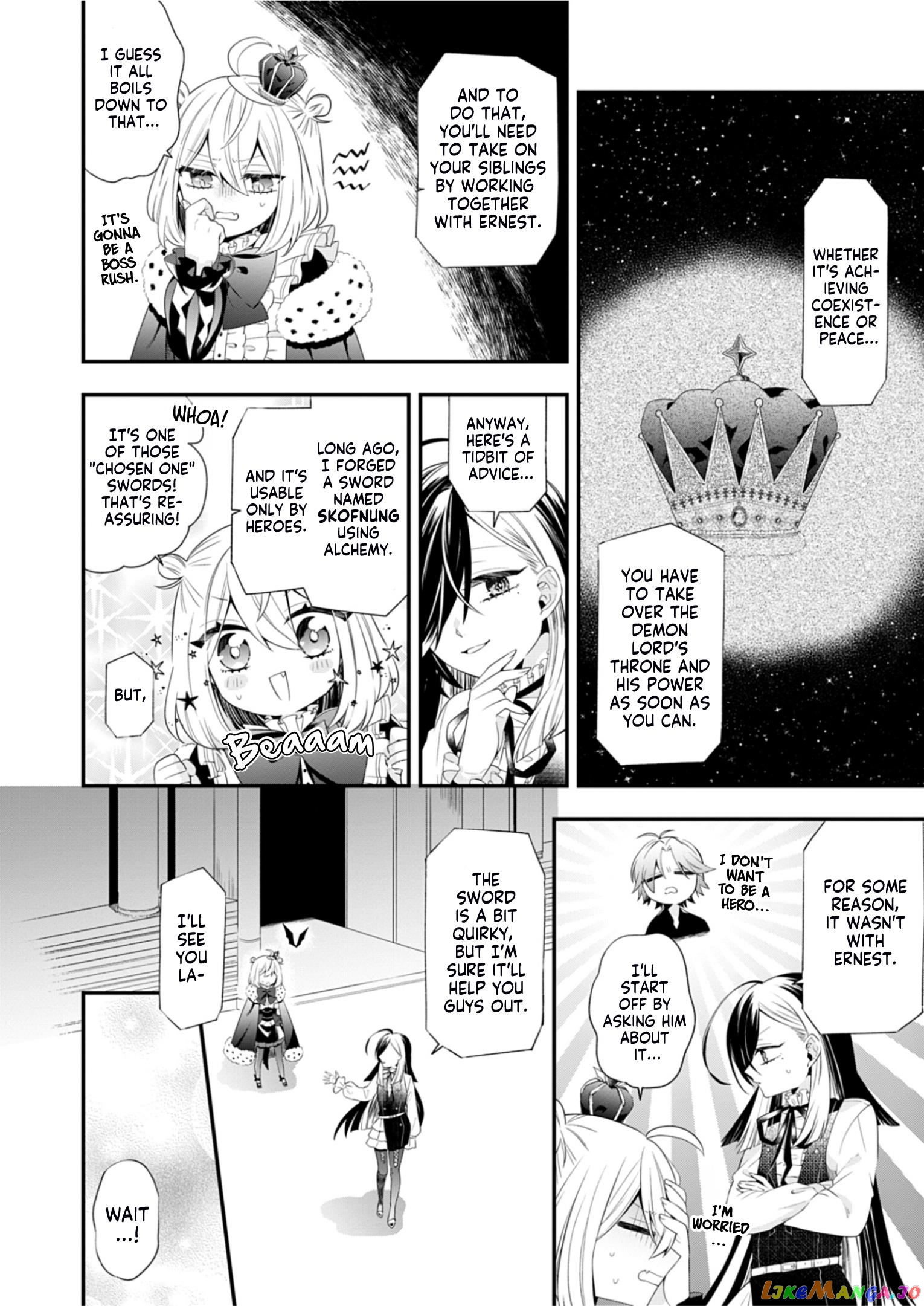 The Old Man That Was Reincarnated as a Young Girl in the Demon World Wants to Become the Demon Lord for the Sake of Peace chapter 3 - page 27