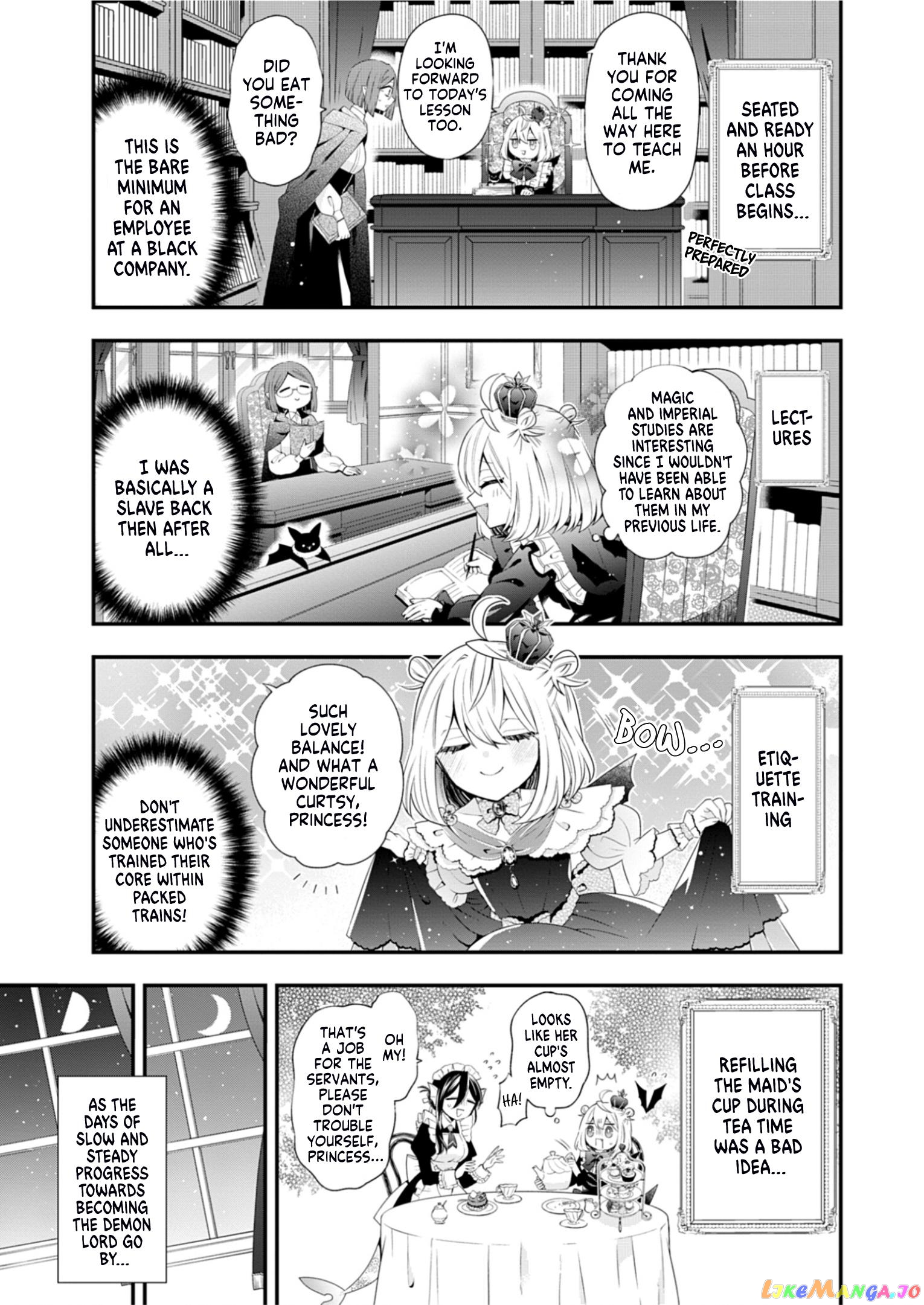 The Old Man That Was Reincarnated as a Young Girl in the Demon World Wants to Become the Demon Lord for the Sake of Peace chapter 3 - page 4