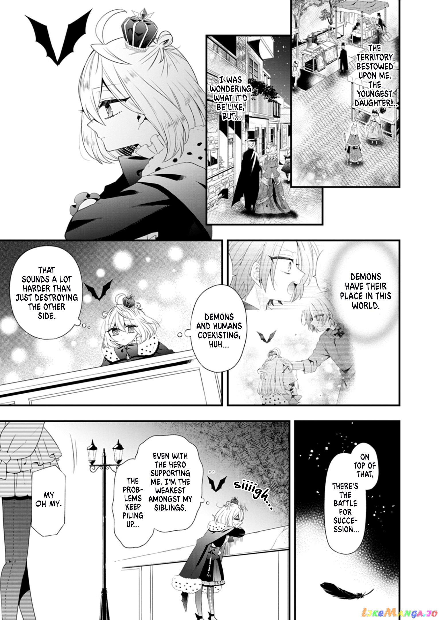The Old Man That Was Reincarnated as a Young Girl in the Demon World Wants to Become the Demon Lord for the Sake of Peace chapter 3 - page 6