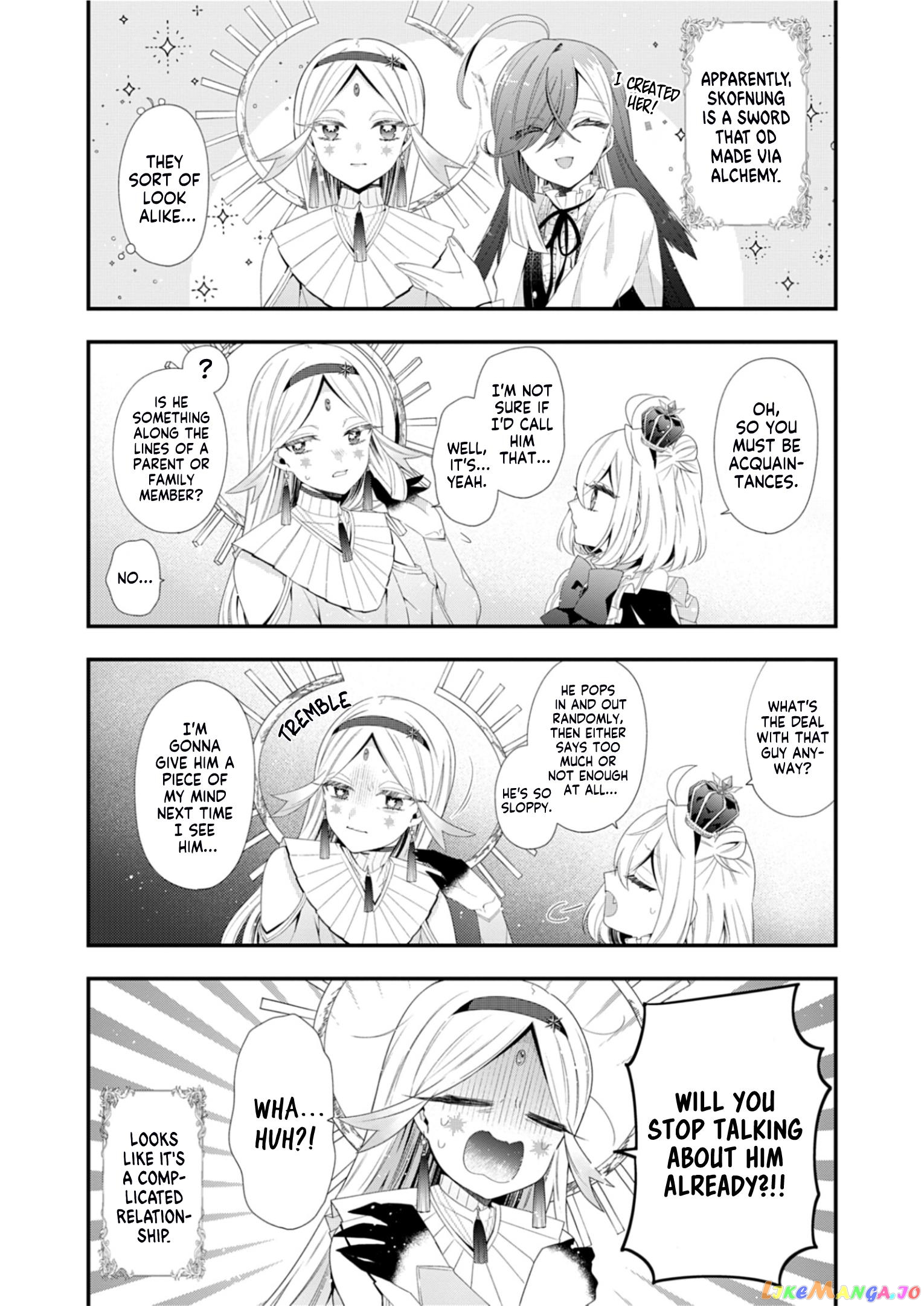 The Old Man That Was Reincarnated as a Young Girl in the Demon World Wants to Become the Demon Lord for the Sake of Peace chapter 4.5 - page 5