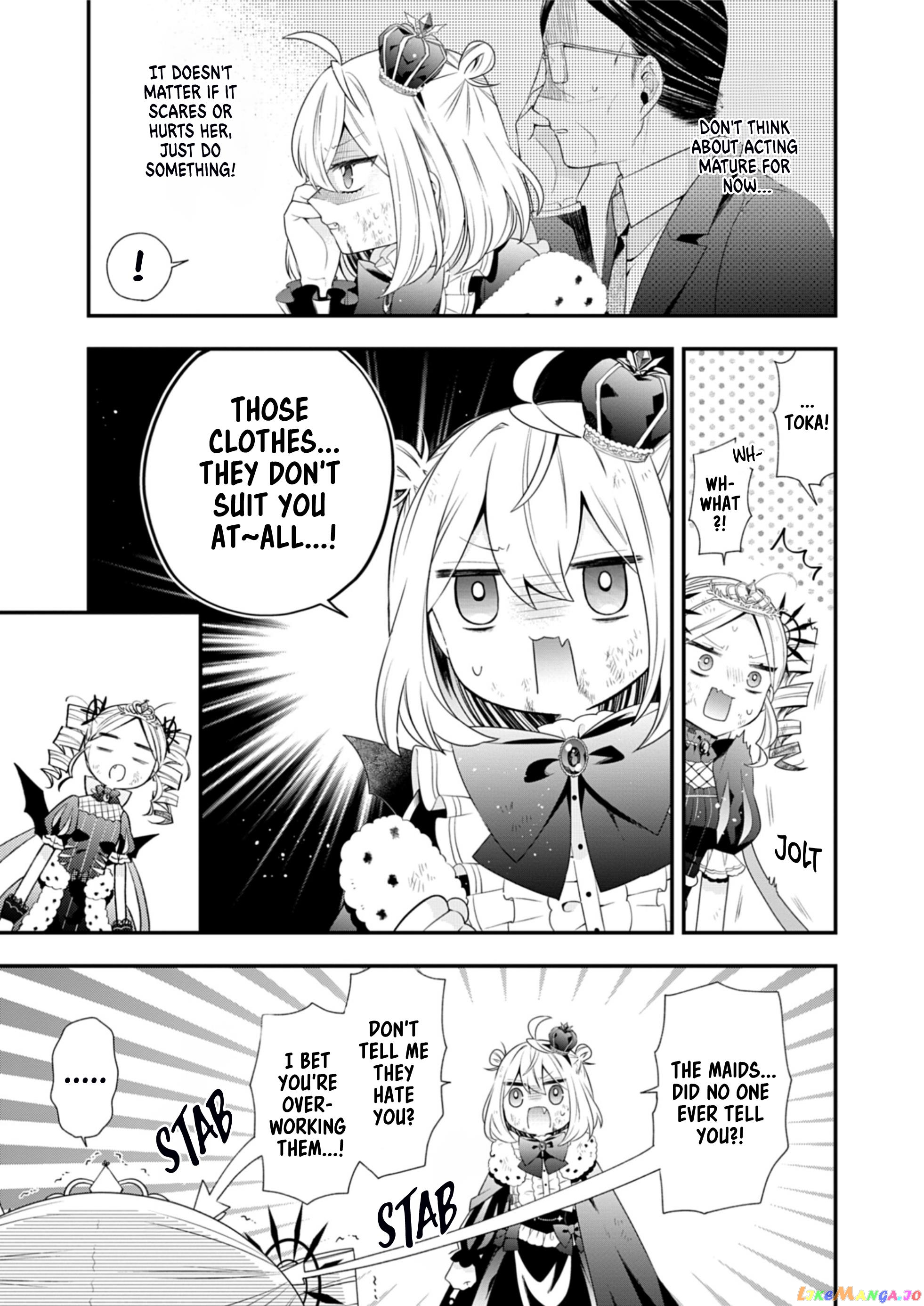 The Old Man That Was Reincarnated as a Young Girl in the Demon World Wants to Become the Demon Lord for the Sake of Peace chapter 5 - page 15