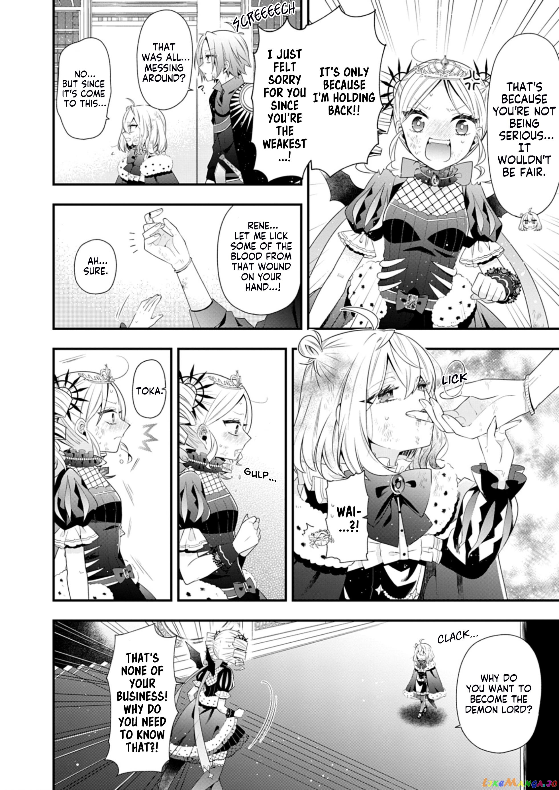 The Old Man That Was Reincarnated as a Young Girl in the Demon World Wants to Become the Demon Lord for the Sake of Peace chapter 5 - page 22