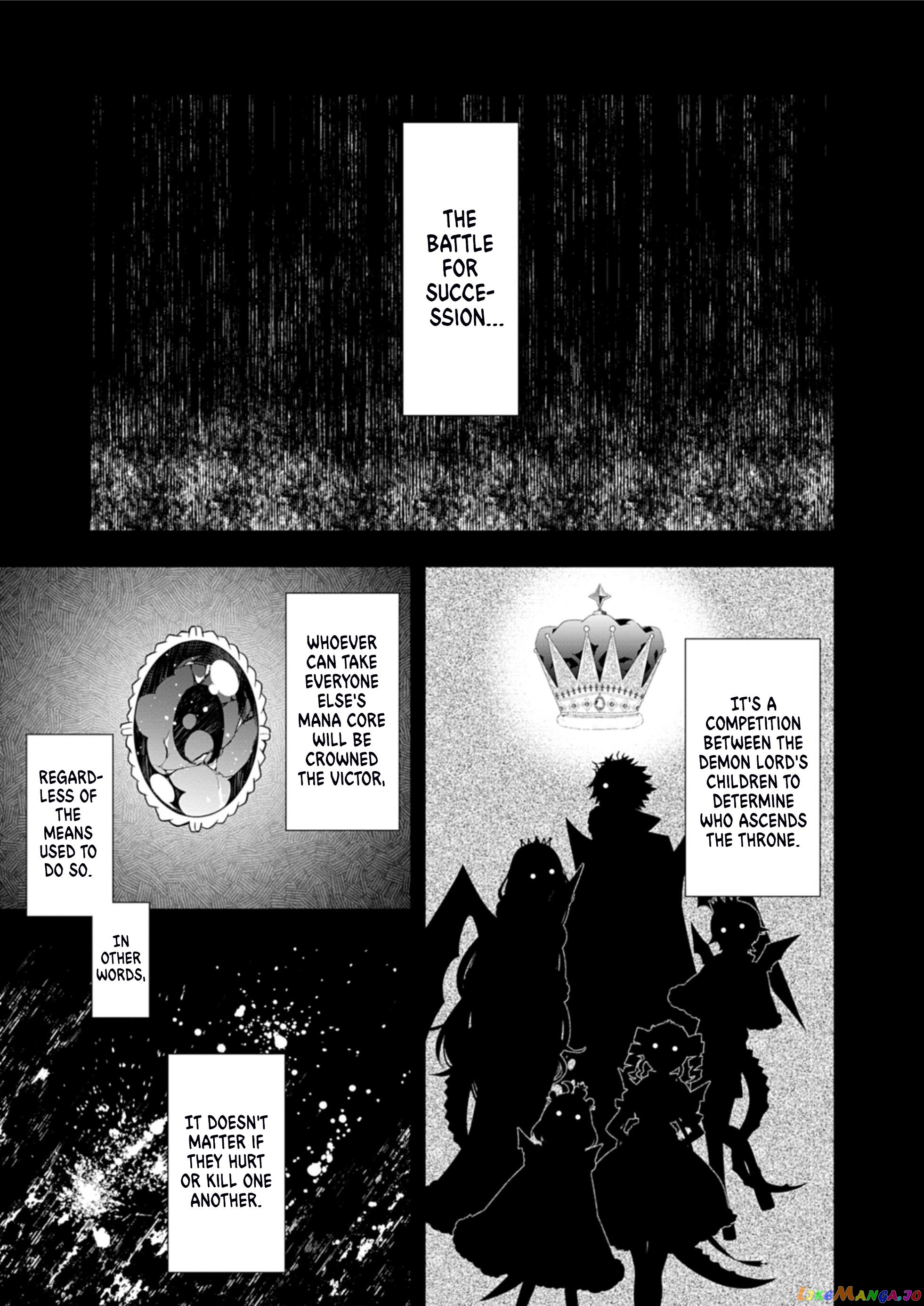 The Old Man That Was Reincarnated as a Young Girl in the Demon World Wants to Become the Demon Lord for the Sake of Peace chapter 5 - page 3