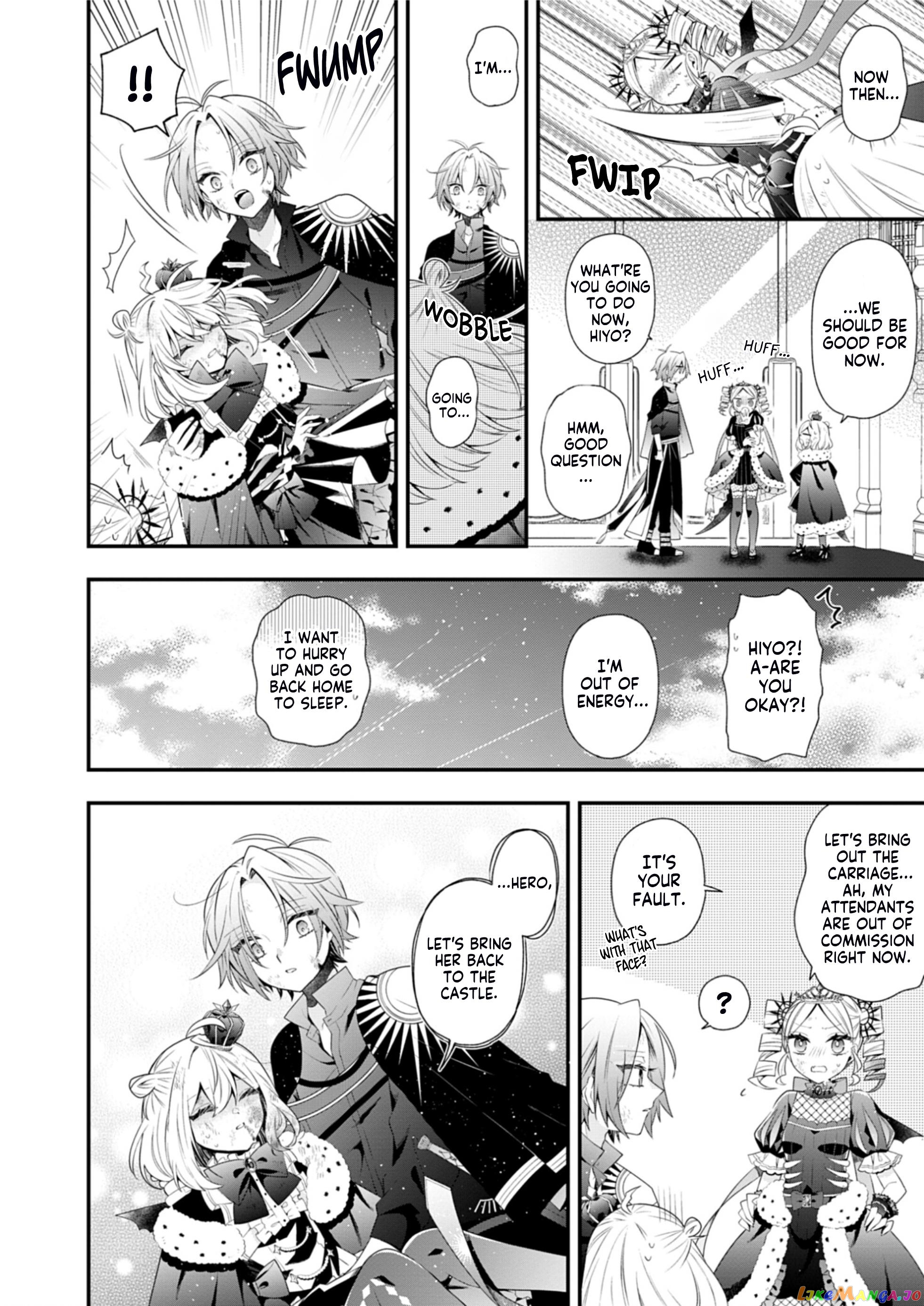 The Old Man That Was Reincarnated as a Young Girl in the Demon World Wants to Become the Demon Lord for the Sake of Peace chapter 5 - page 32