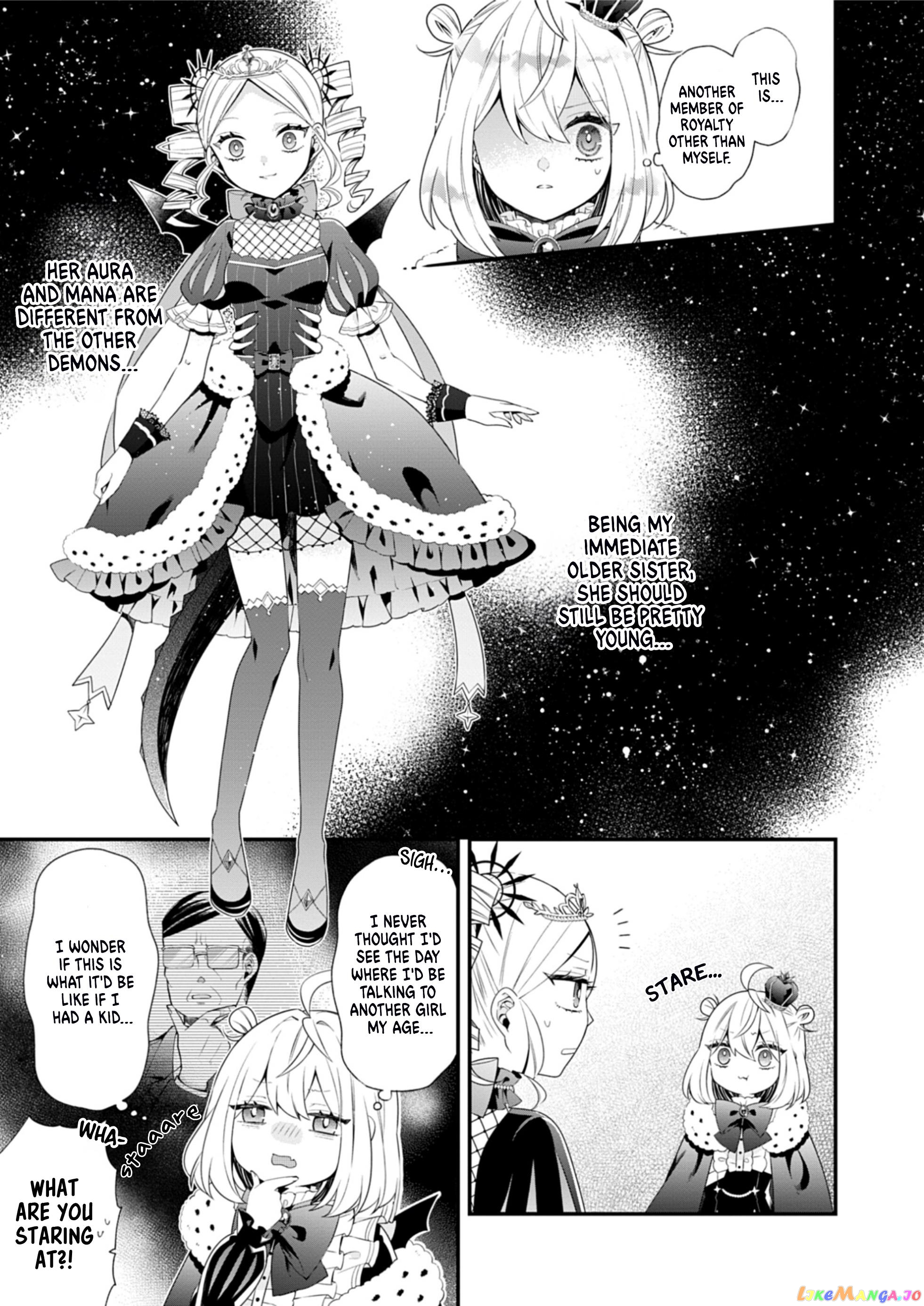 The Old Man That Was Reincarnated as a Young Girl in the Demon World Wants to Become the Demon Lord for the Sake of Peace chapter 5 - page 5