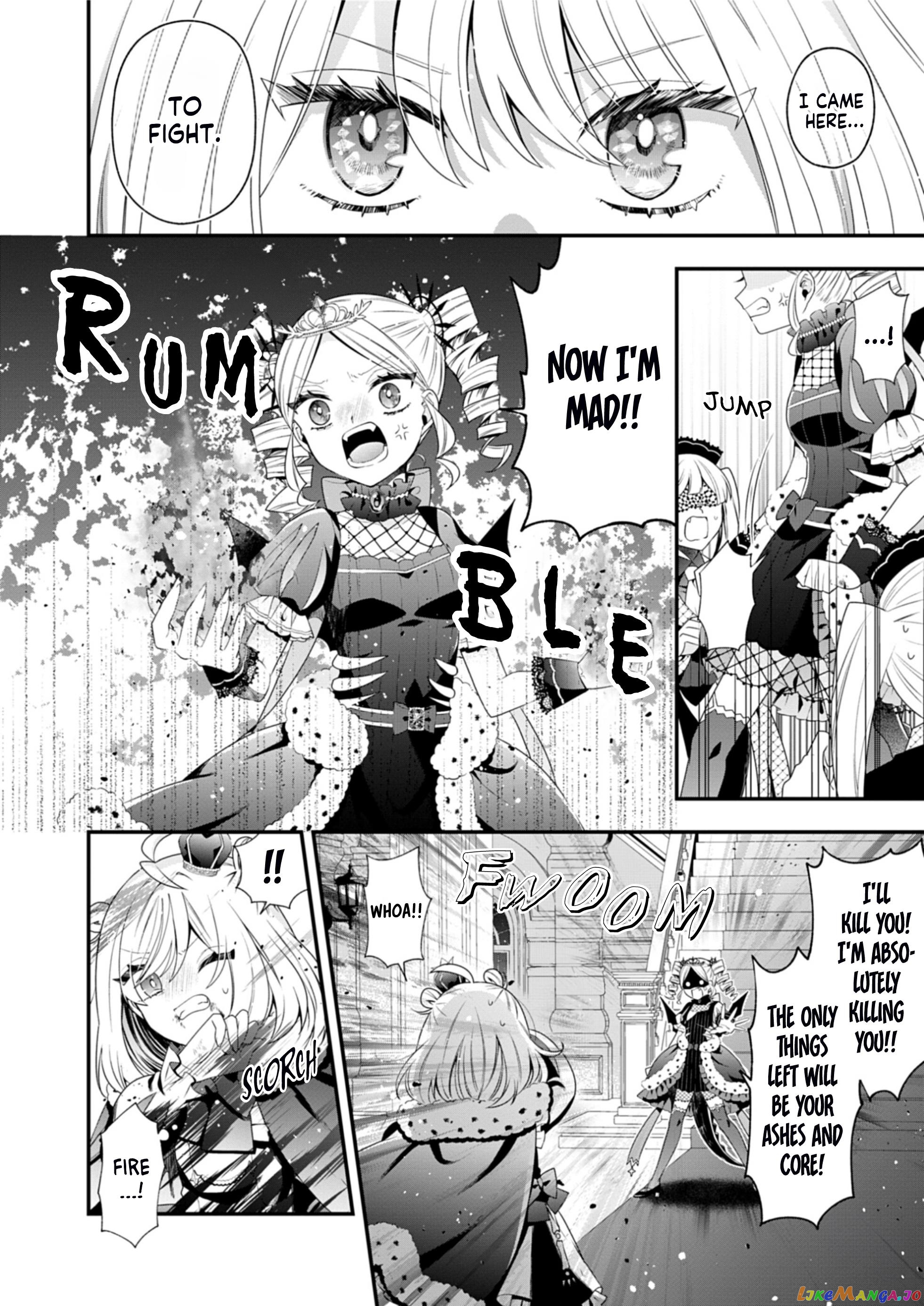 The Old Man That Was Reincarnated as a Young Girl in the Demon World Wants to Become the Demon Lord for the Sake of Peace chapter 5 - page 8