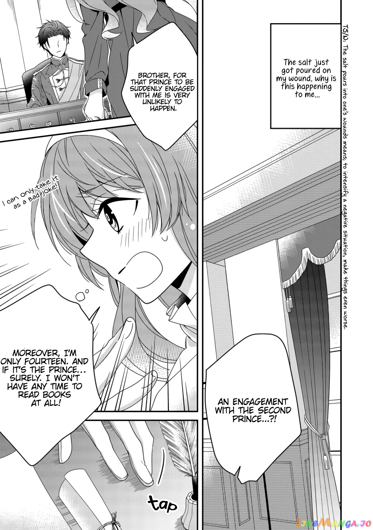I Decided to Be a Mute So That I Can Escape My Engagement!! chapter 1.1 - page 10