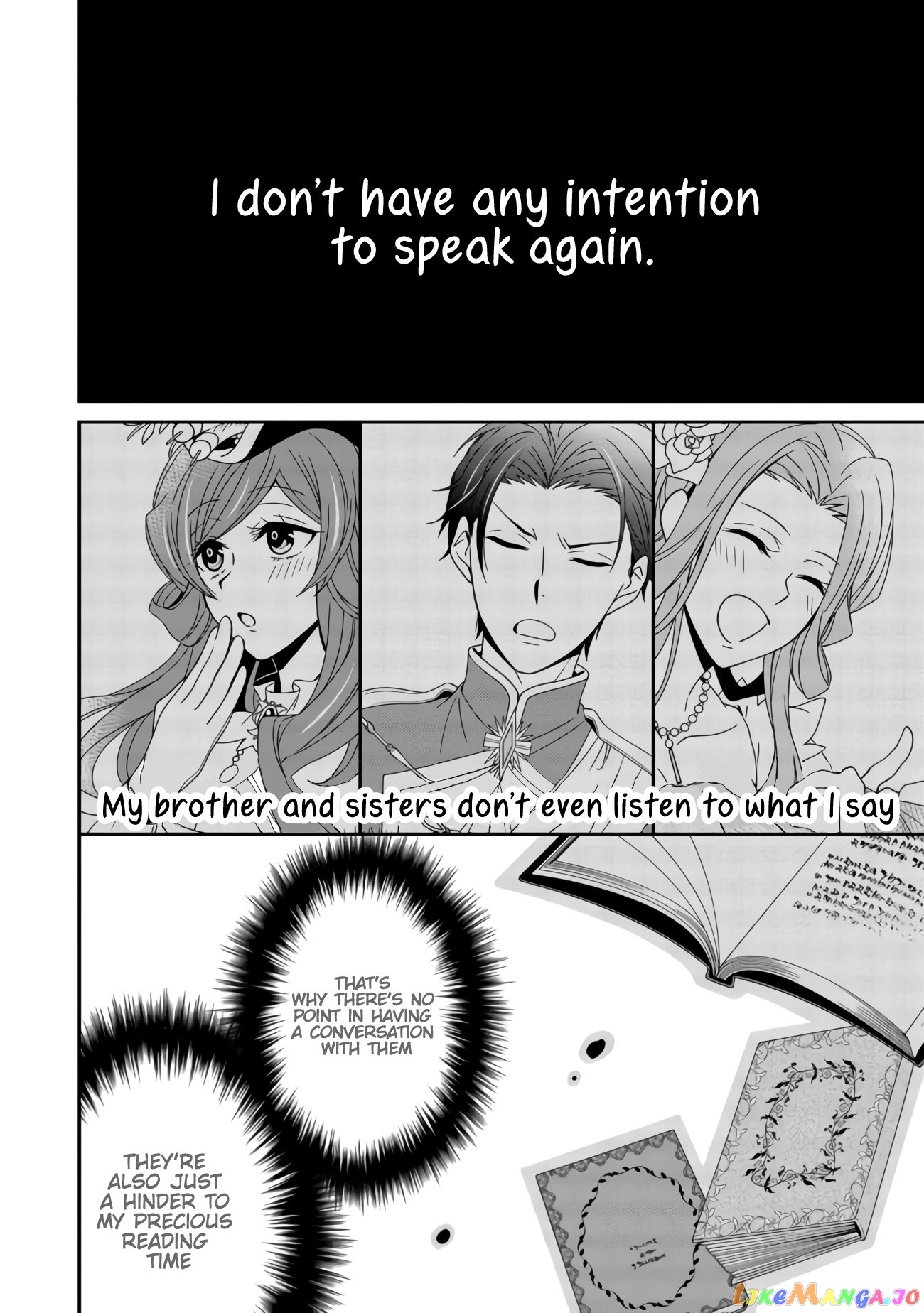 I Decided to Be a Mute So That I Can Escape My Engagement!! chapter 1.1 - page 13