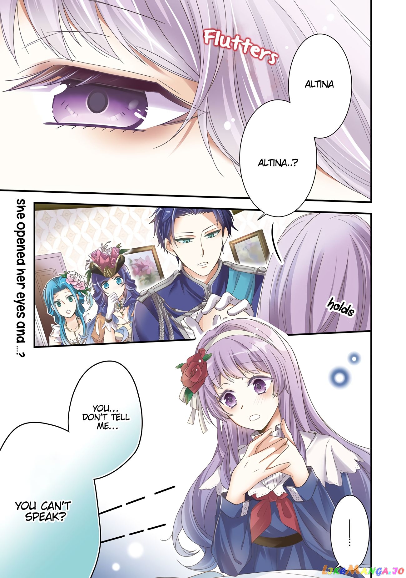 I Decided to Be a Mute So That I Can Escape My Engagement!! chapter 1.1 - page 2