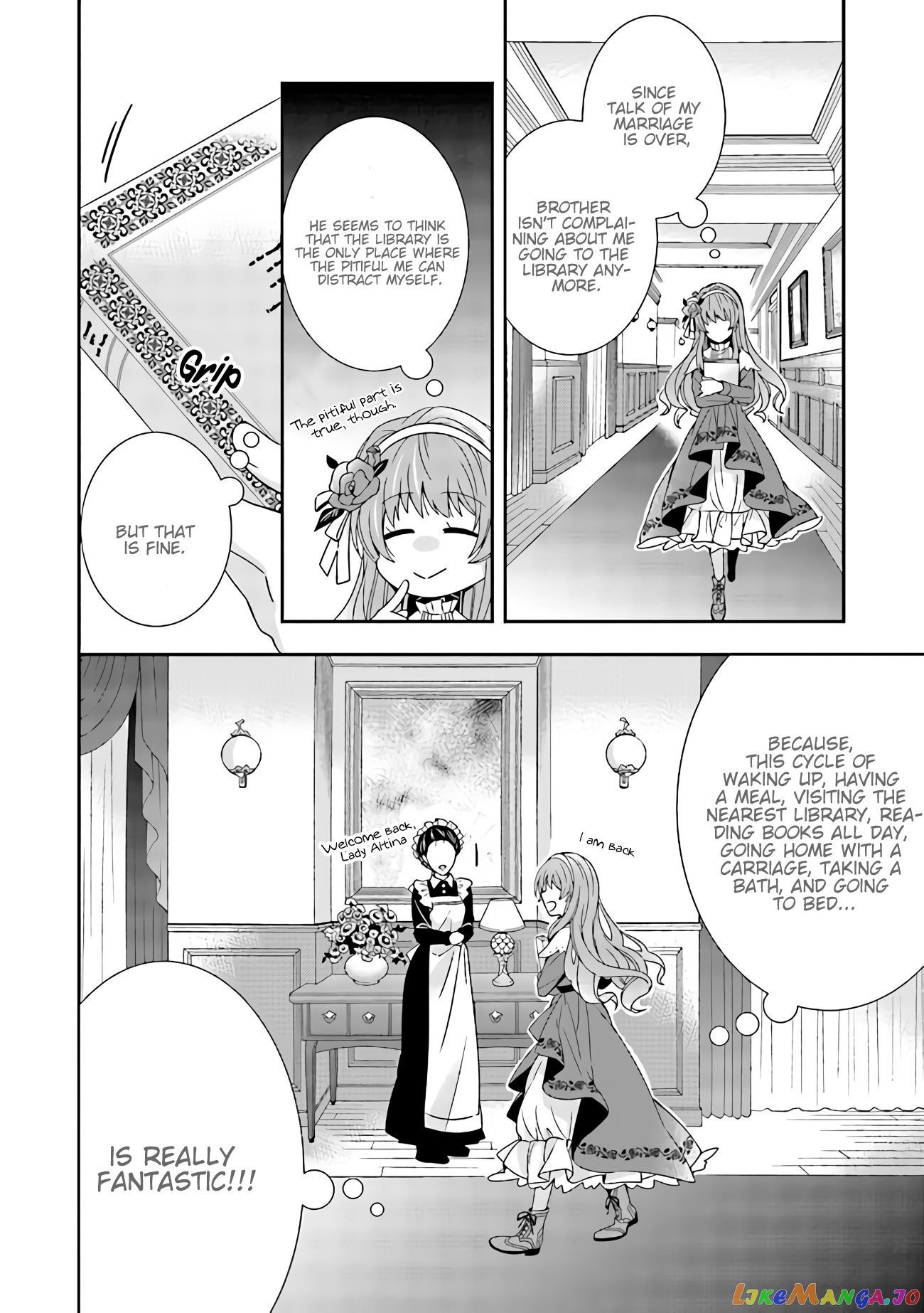 I Decided to Be a Mute So That I Can Escape My Engagement!! chapter 1.2 - page 4