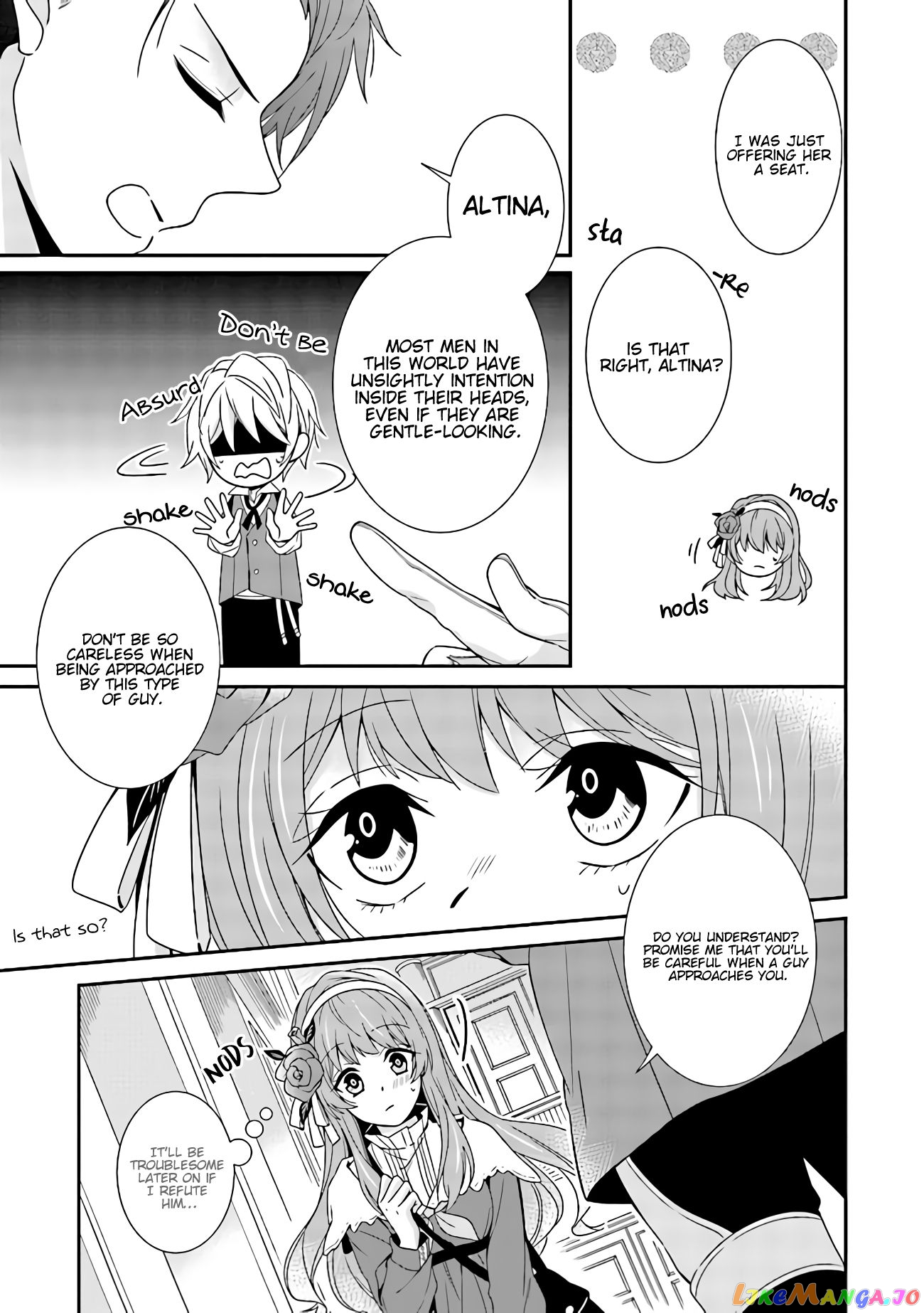 I Decided to Be a Mute So That I Can Escape My Engagement!! chapter 1.3 - page 4