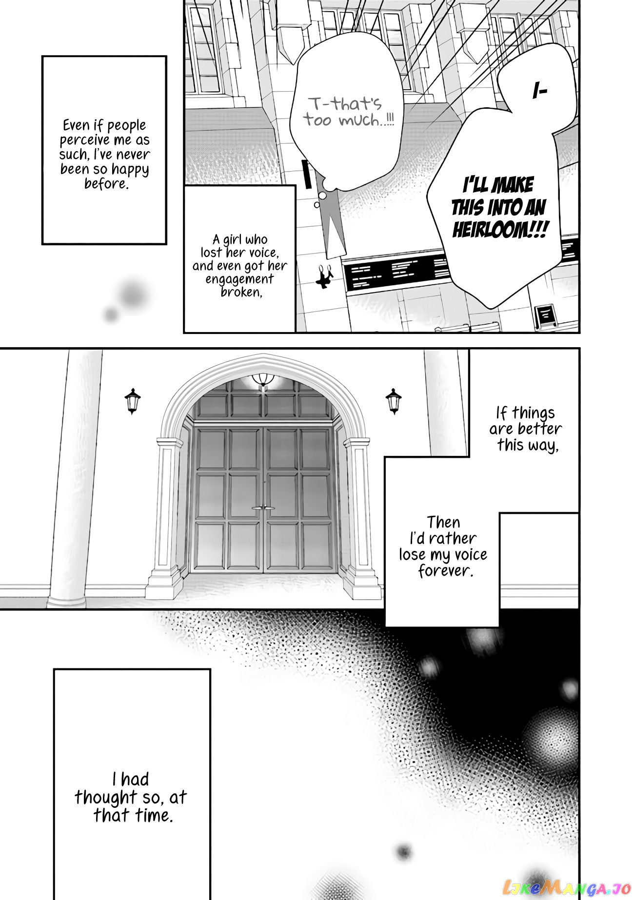 I Decided to Be a Mute So That I Can Escape My Engagement!! chapter 1.4 - page 6