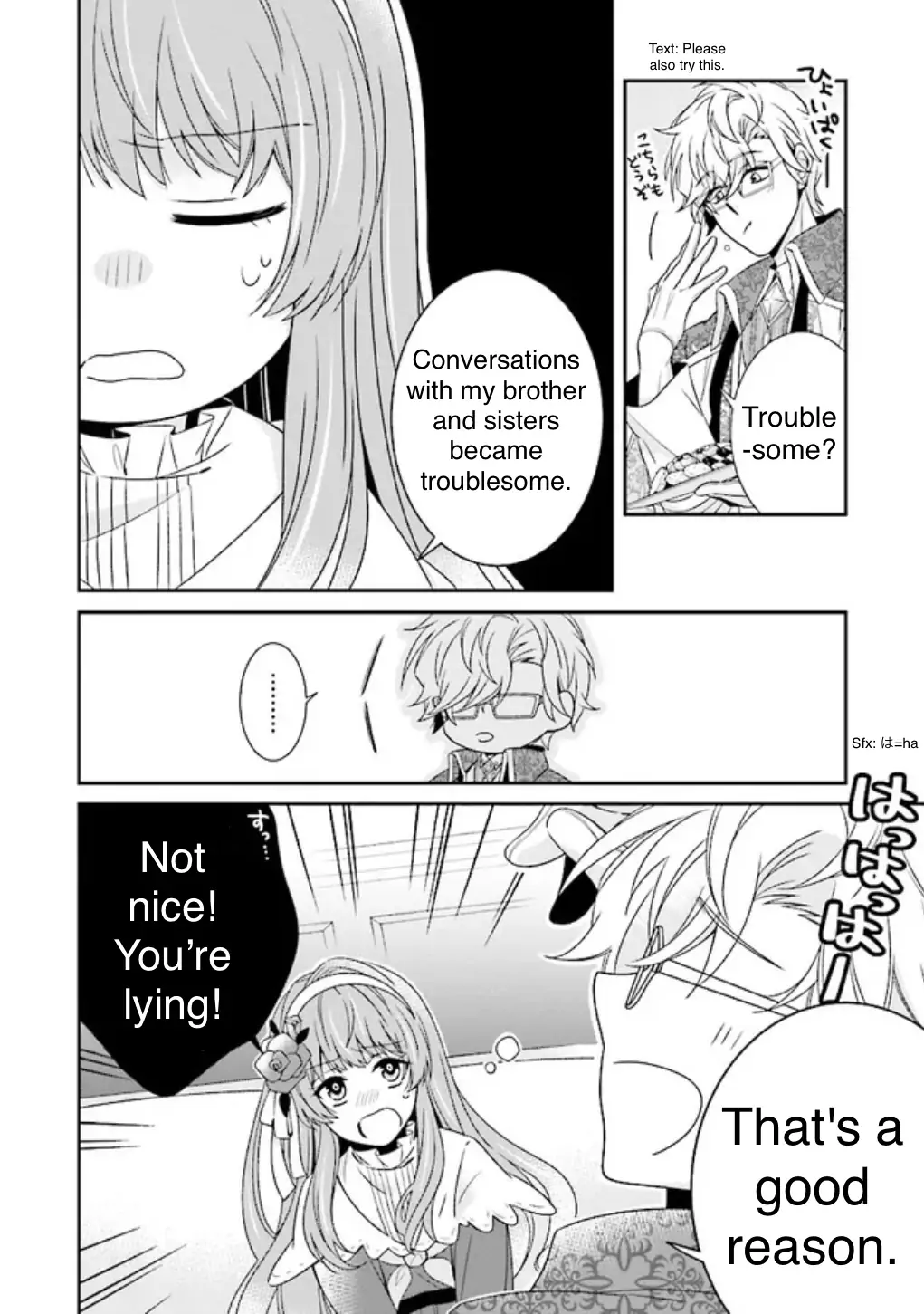 I Decided to Be a Mute So That I Can Escape My Engagement!! chapter 2.2 - page 6