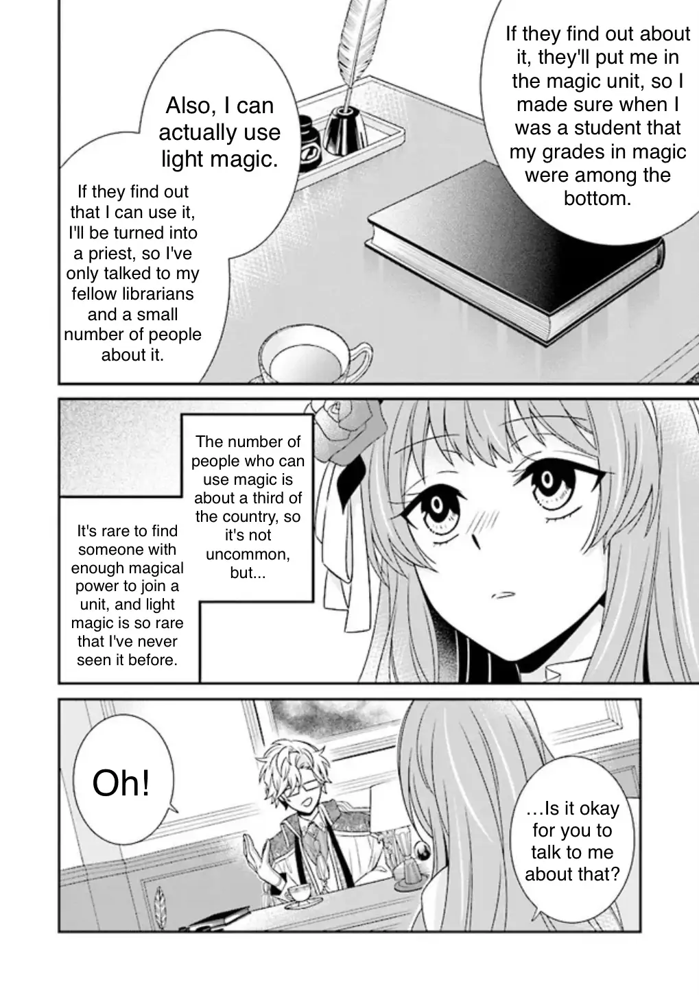 I Decided to Be a Mute So That I Can Escape My Engagement!! chapter 2.3 - page 2