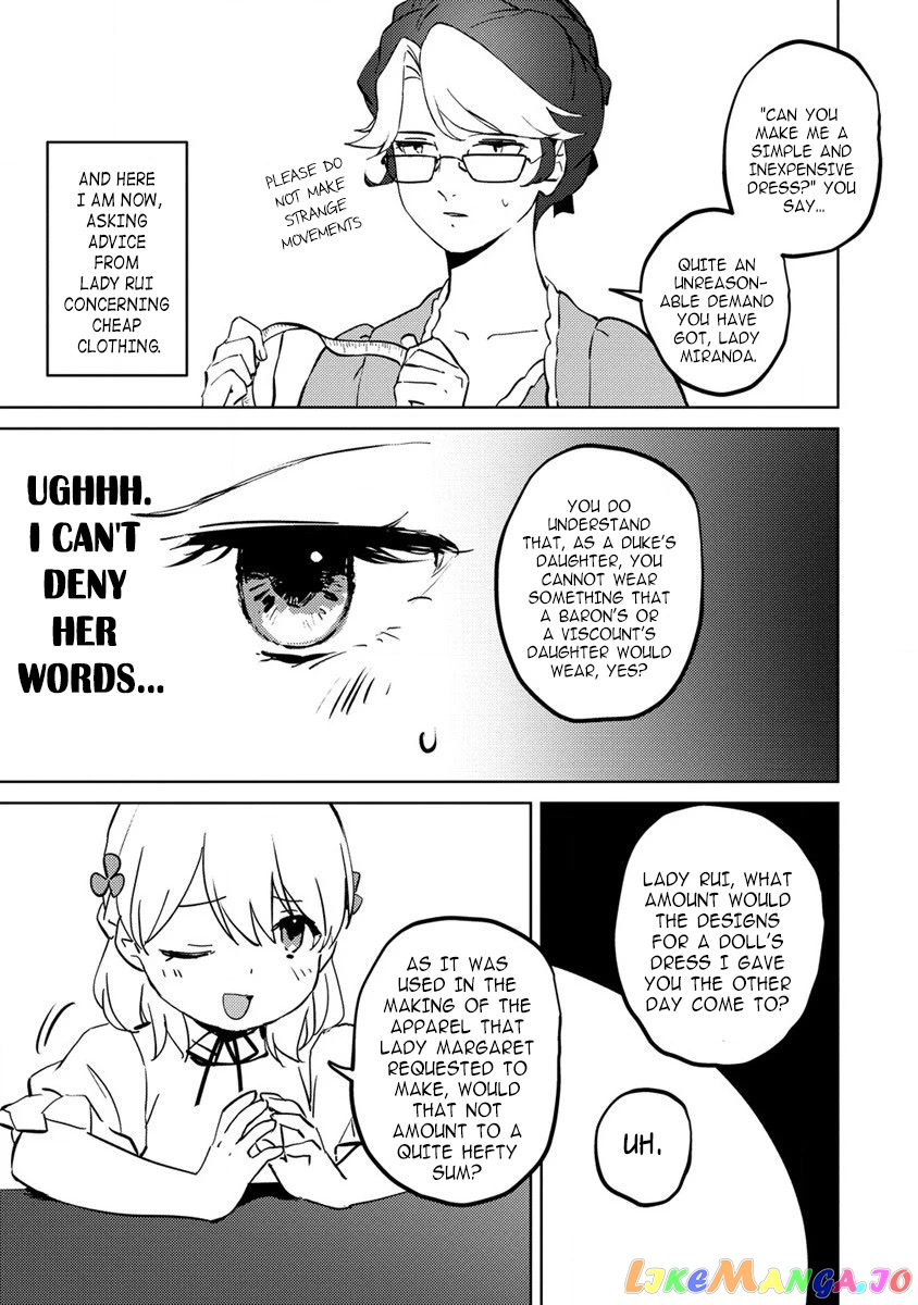 Since I Have Been Reincarnated as the Daughter of a Duke, I, the "Girl Inside," Will Enjoy Being a Girl as Much as I Can! chapter 8.2 - page 5