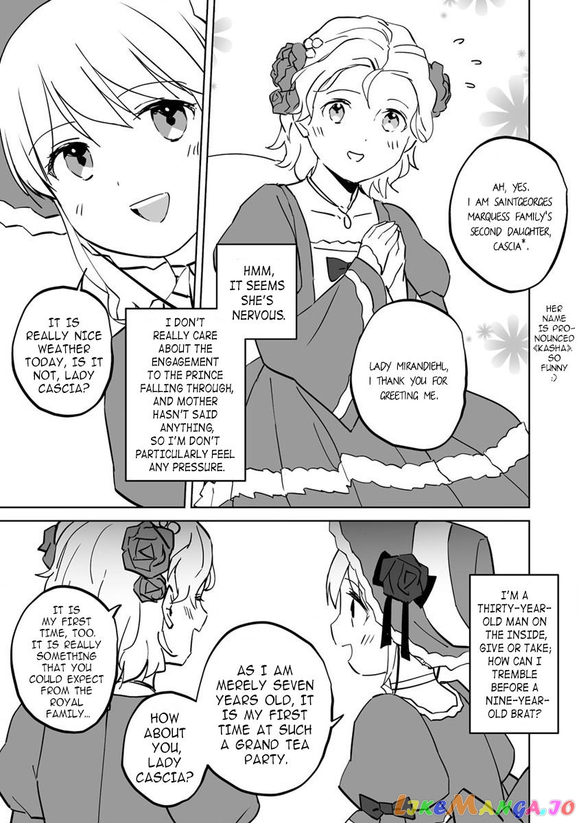 Since I Have Been Reincarnated as the Daughter of a Duke, I, the "Girl Inside," Will Enjoy Being a Girl as Much as I Can! chapter 10.2 - page 8