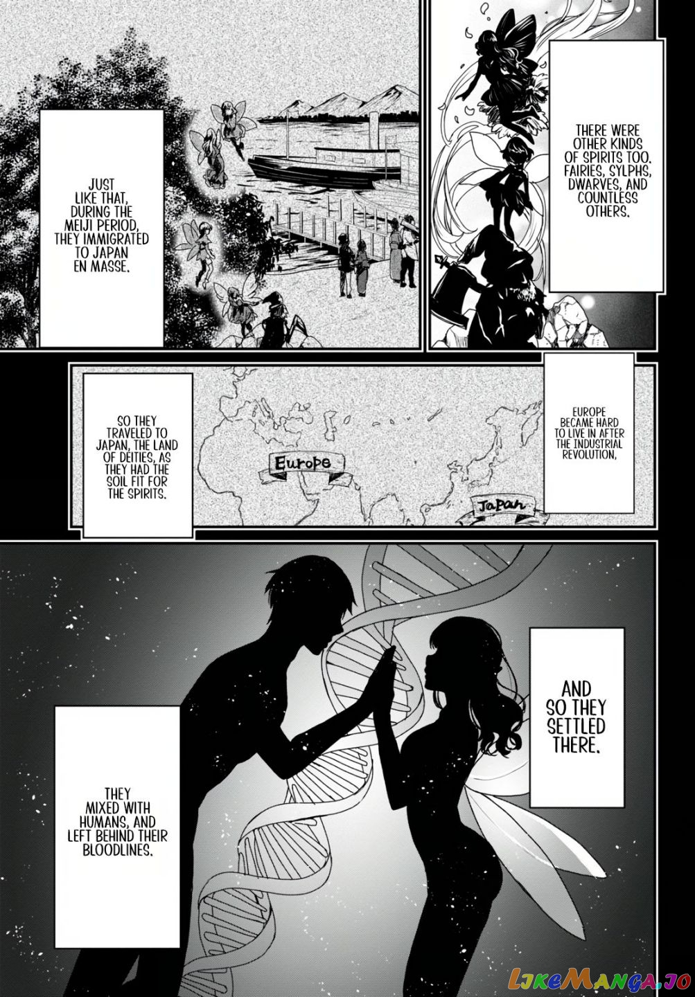 The Four Sisters (Elves) Wait For The Night chapter 1.1 - page 14