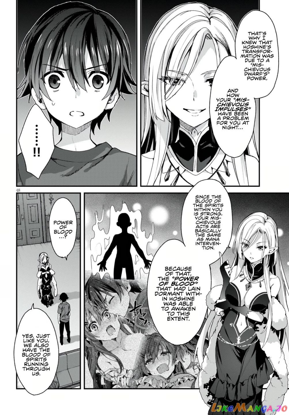 The Four Sisters (Elves) Wait For The Night chapter 1.2 - page 21