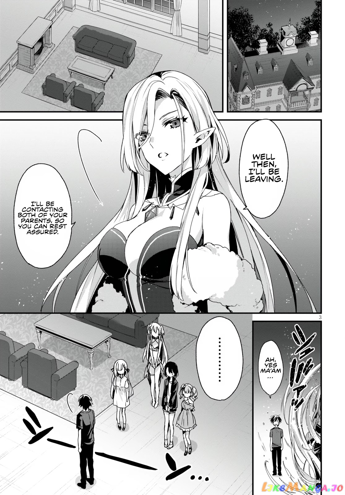 The Four Sisters (Elves) Wait For The Night chapter 2 - page 4