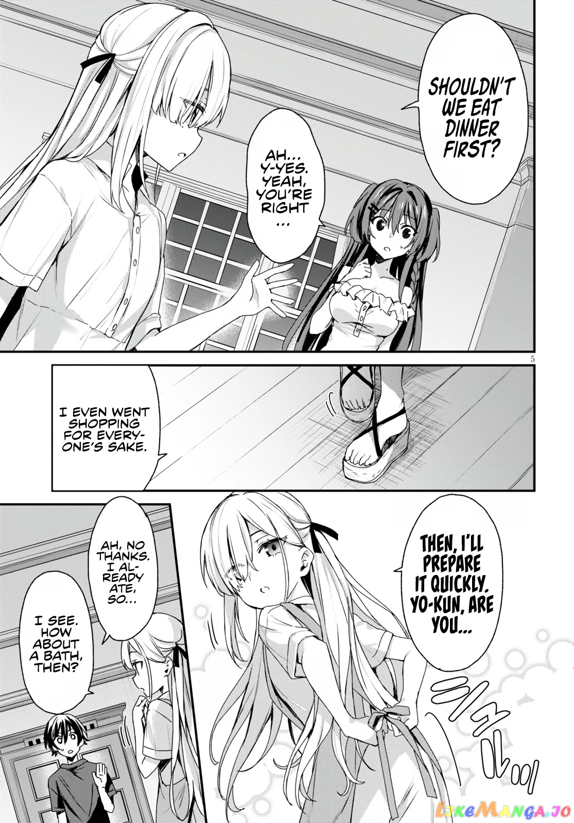 The Four Sisters (Elves) Wait For The Night chapter 2 - page 6