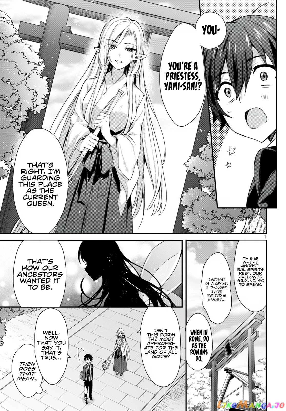 The Four Sisters (Elves) Wait For The Night chapter 3 - page 8