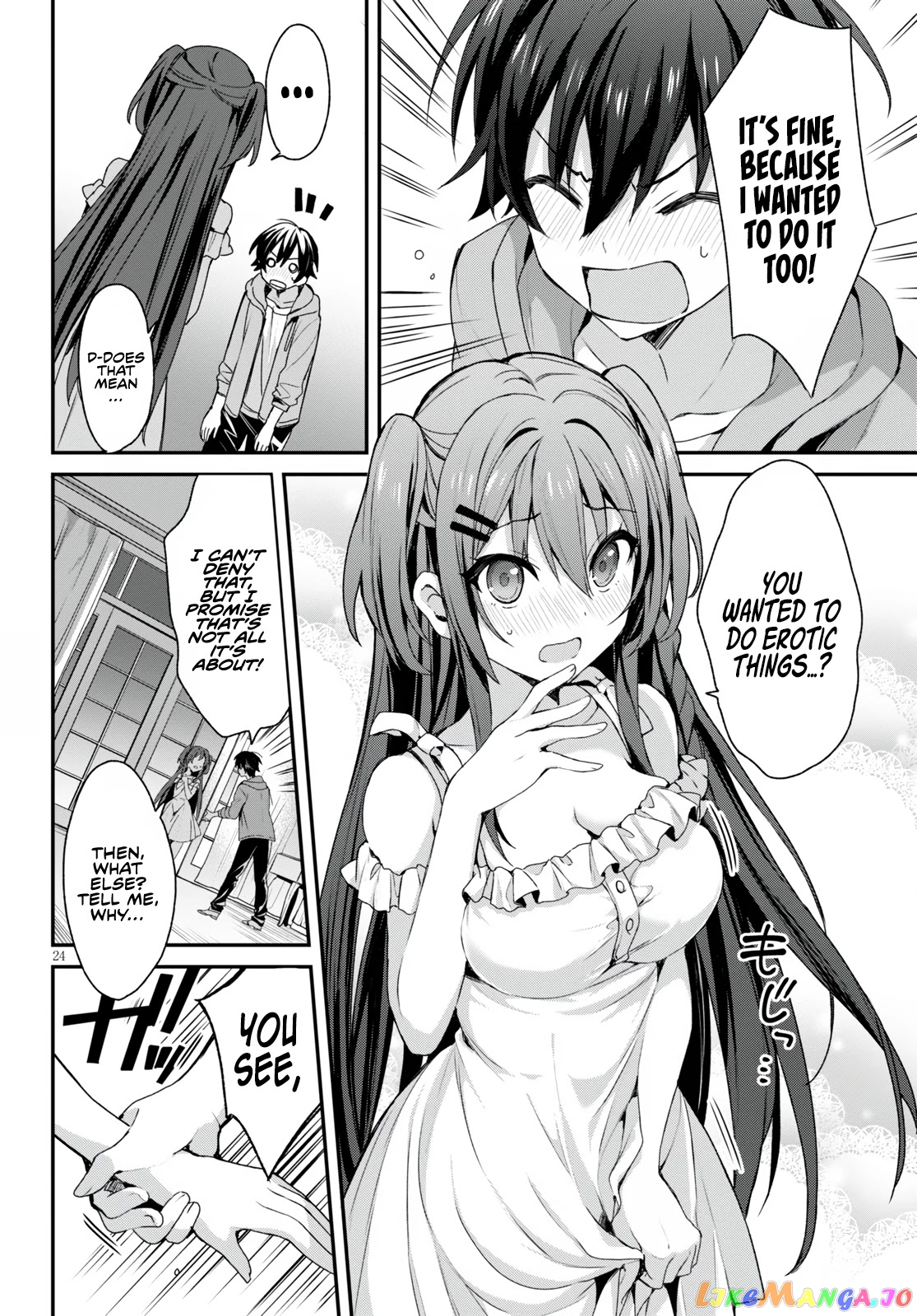 The Four Sisters (Elves) Wait For The Night chapter 4 - page 24