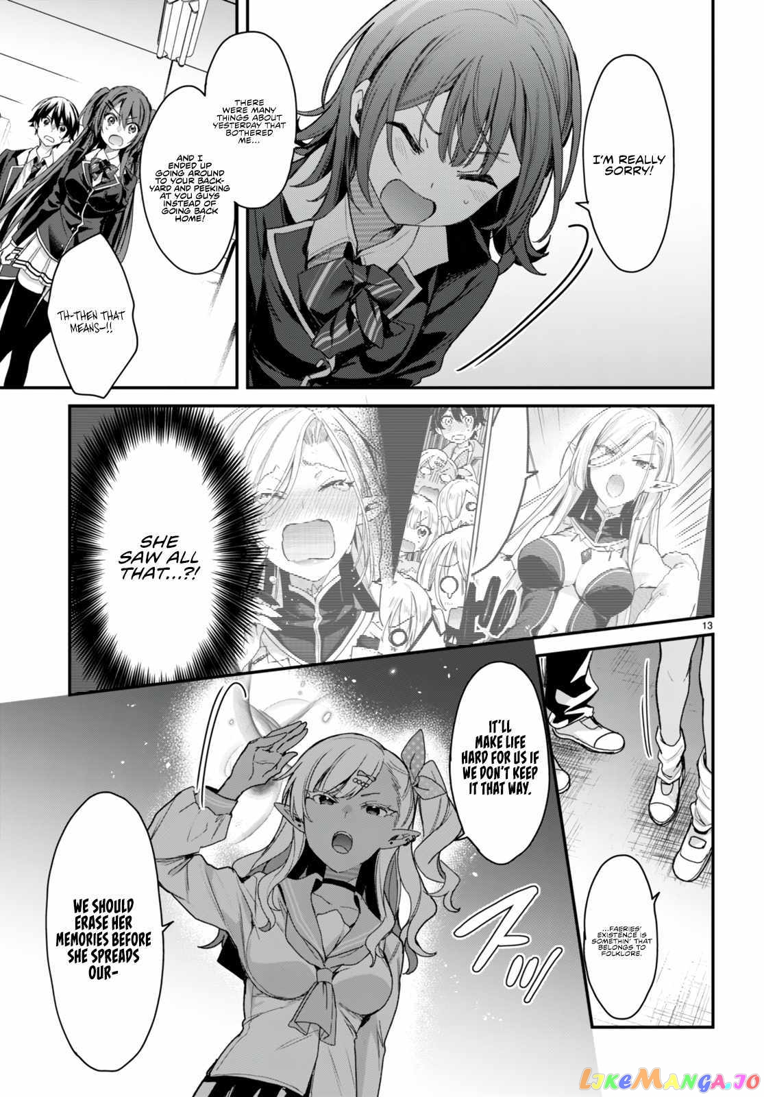 The Four Sisters (Elves) Wait For The Night chapter 18 - page 14