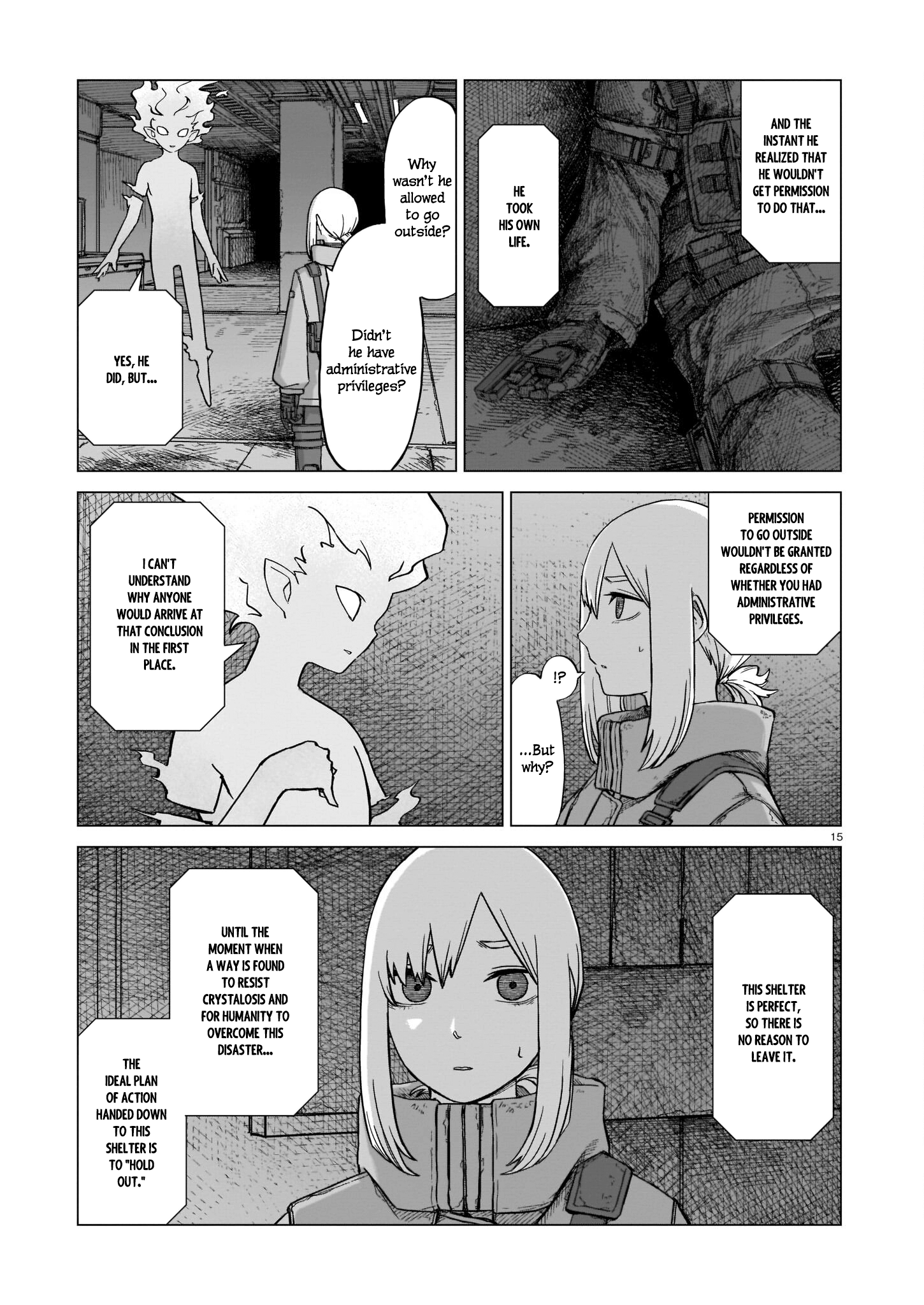 Usuzumi no Hate chapter 6 - page 15