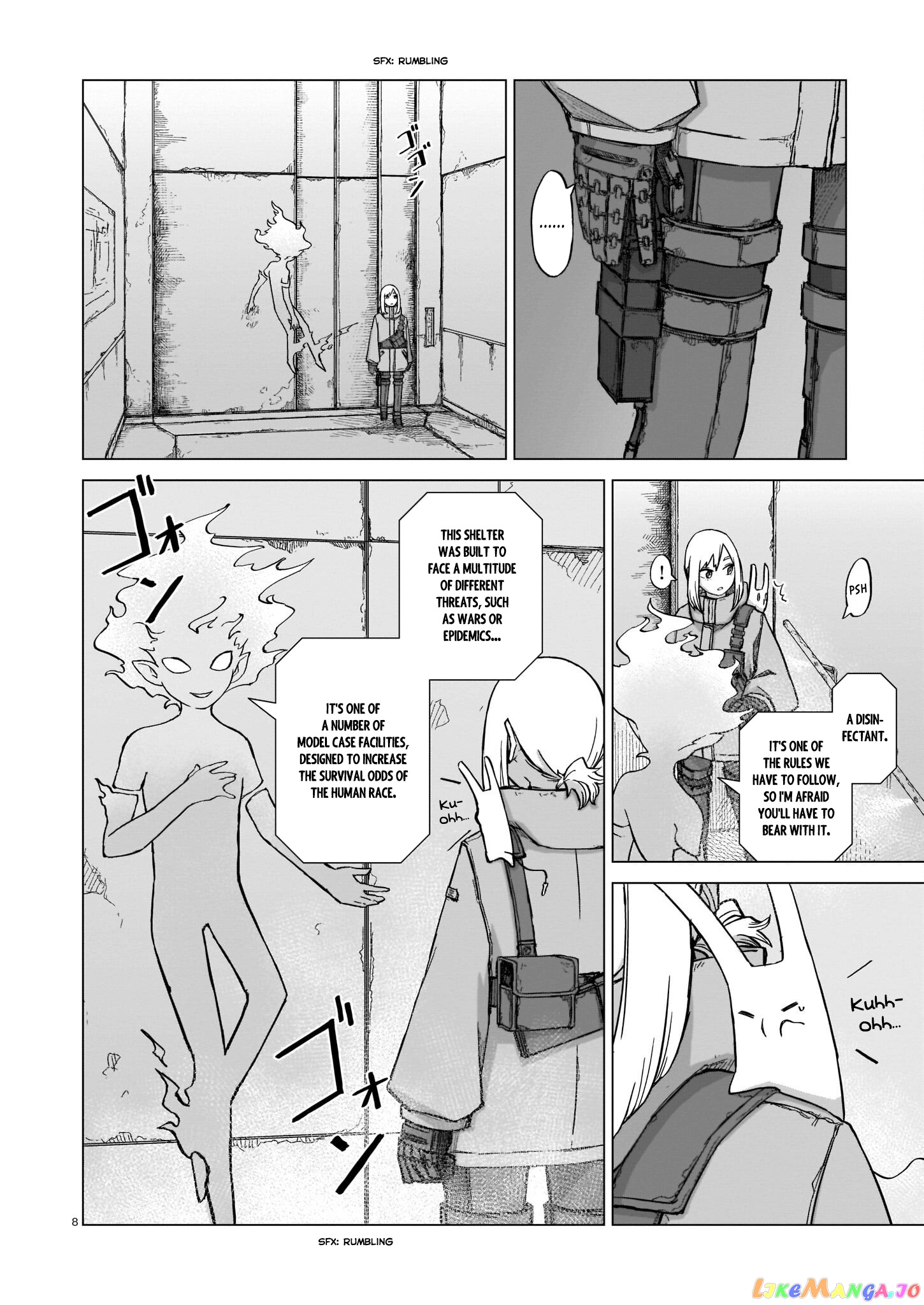 Usuzumi no Hate chapter 6 - page 8