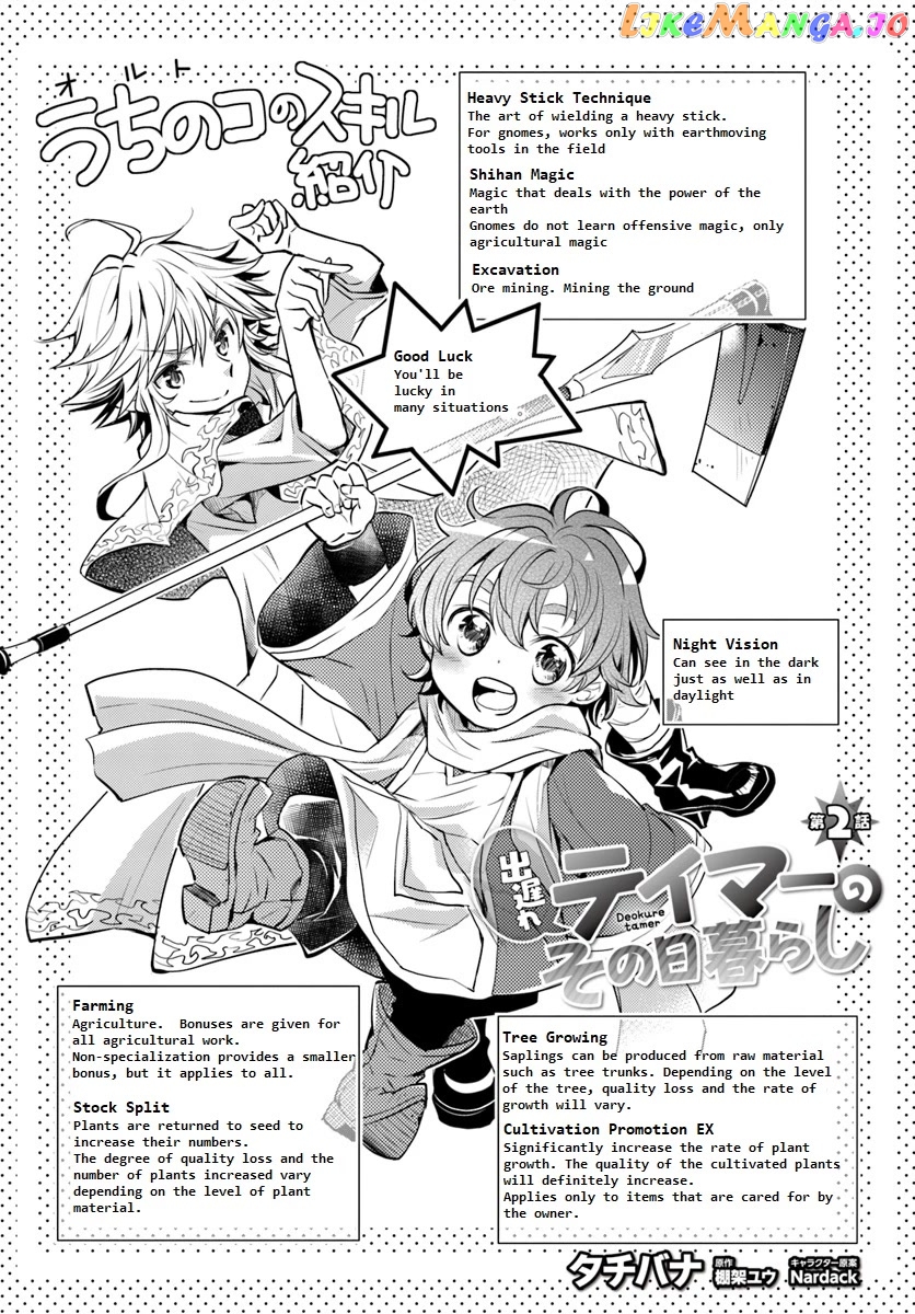 The Daily Life of the Late Bloomer Tamer chapter 2 - page 2