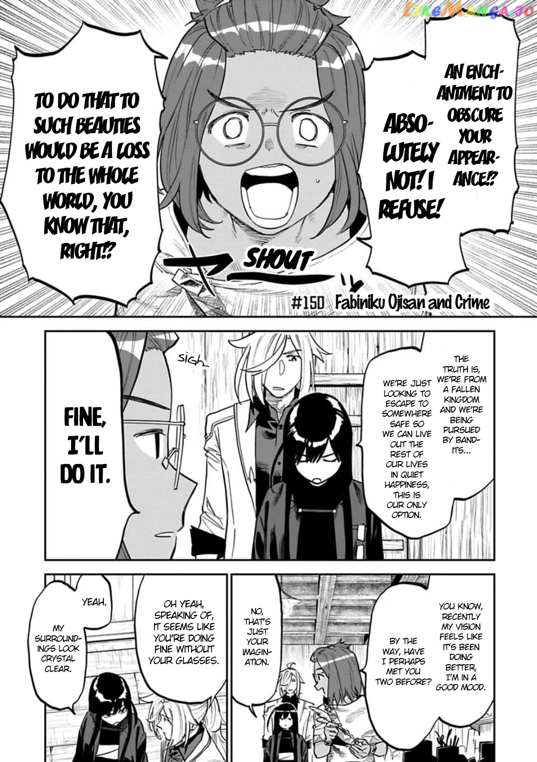 Fantasy Bishoujo Juniku Ojisan to chapter 150 - page 1
