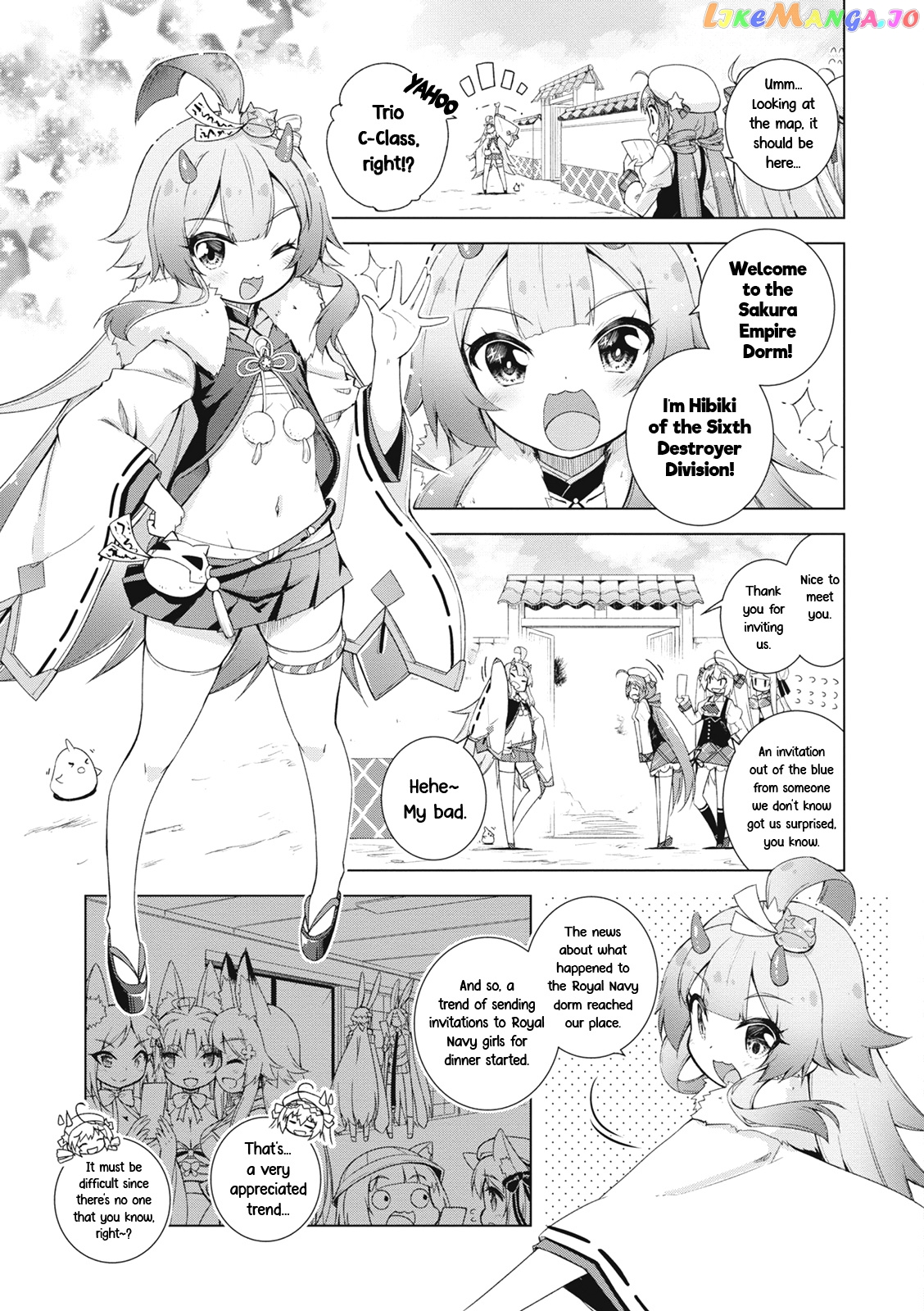 Azur Lane Smile Dish! chapter 2 - page 3