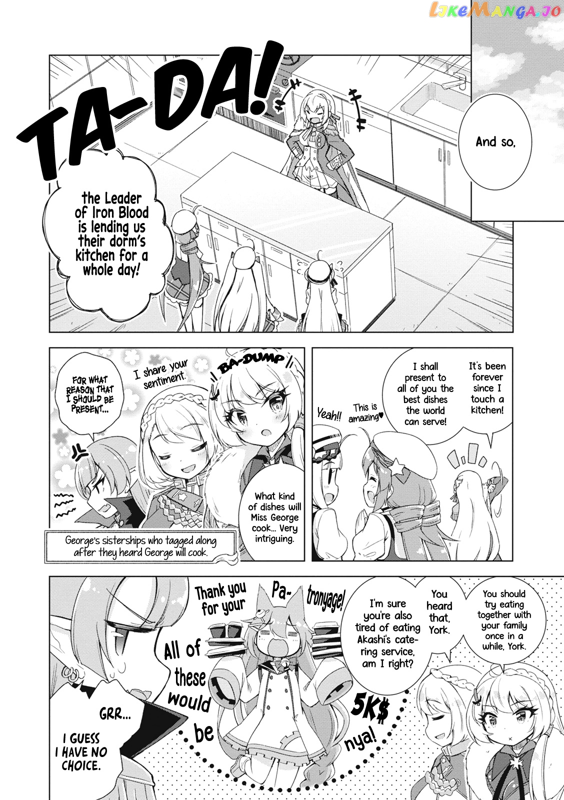 Azur Lane Smile Dish! chapter 4 - page 4