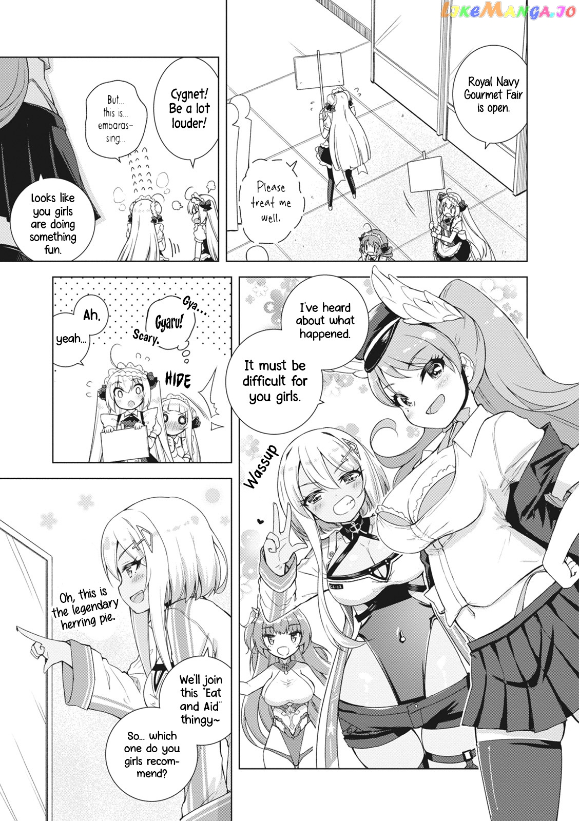 Azur Lane Smile Dish! chapter 5.5 - page 3