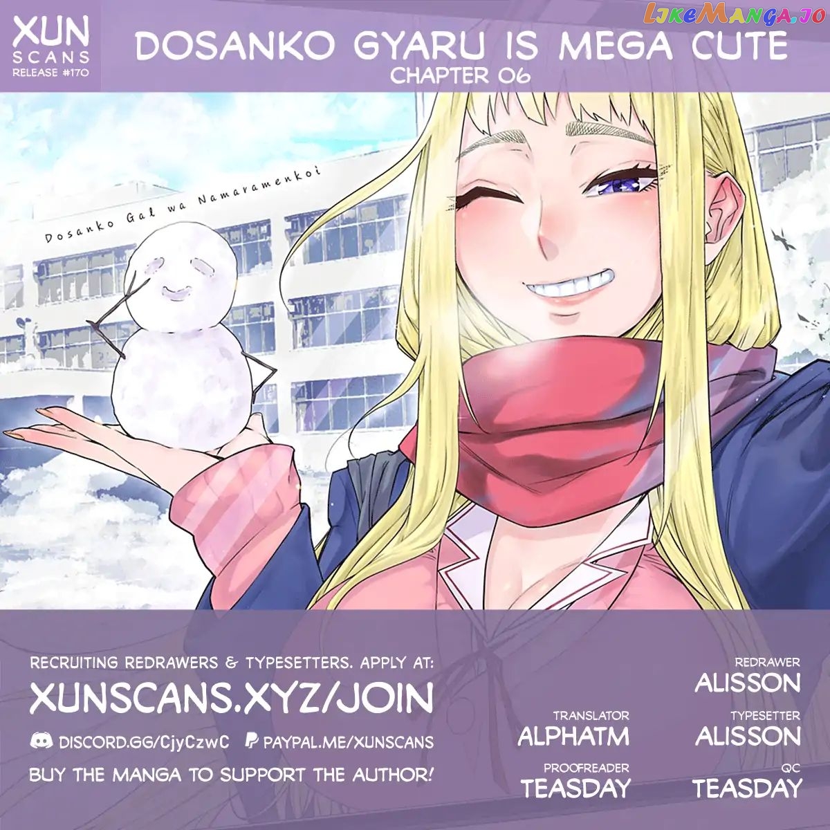 Dosanko Gyaru Is Mega Cute chapter 6 - page 1