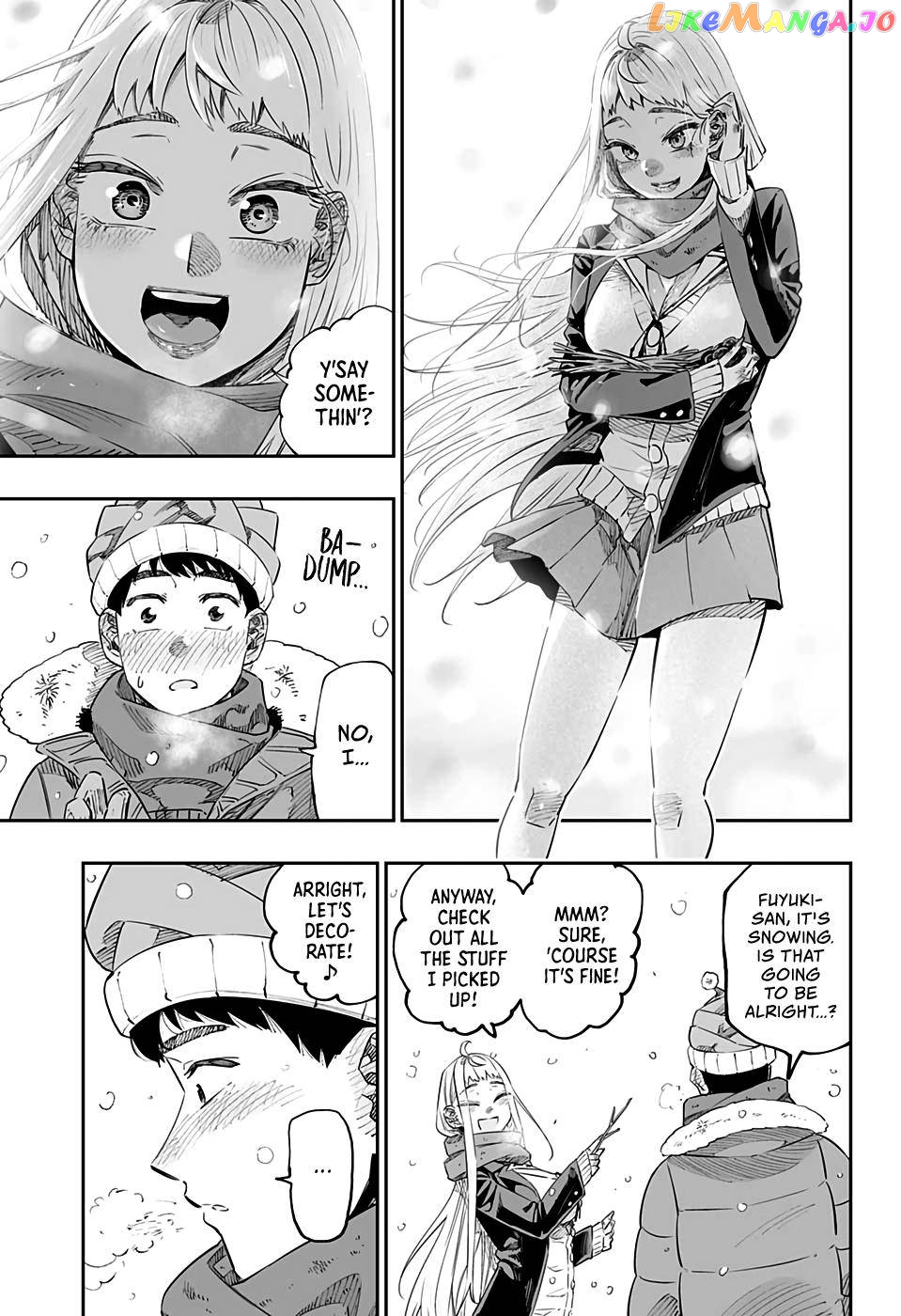 Dosanko Gyaru Is Mega Cute chapter 35.5 - page 12