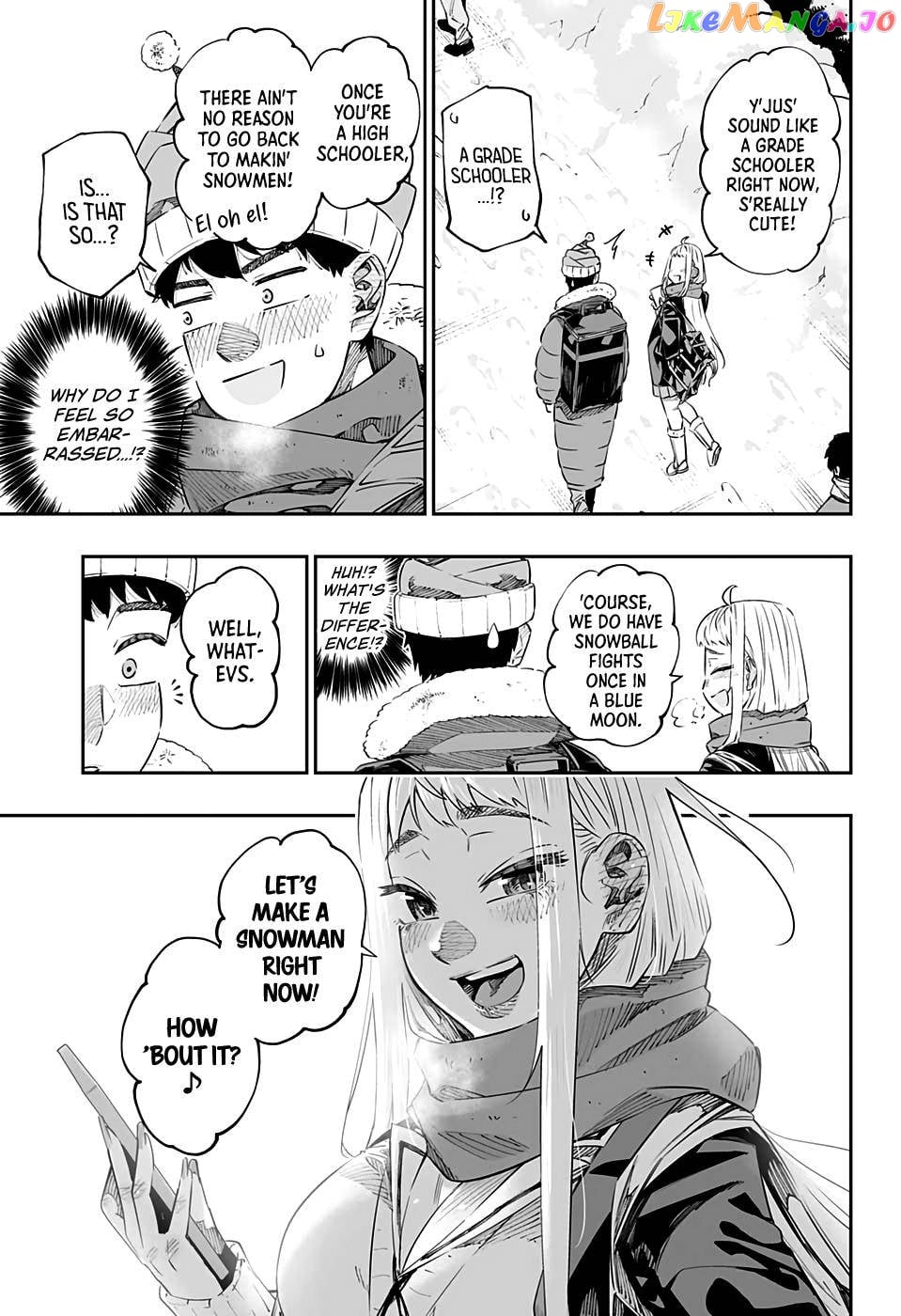 Dosanko Gyaru Is Mega Cute chapter 35.5 - page 8