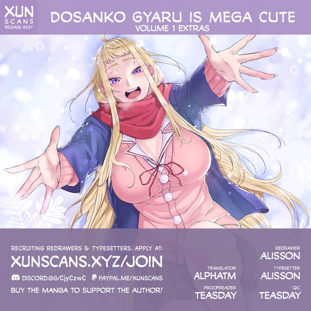 Dosanko Gyaru Is Mega Cute chapter 7.9 - page 1