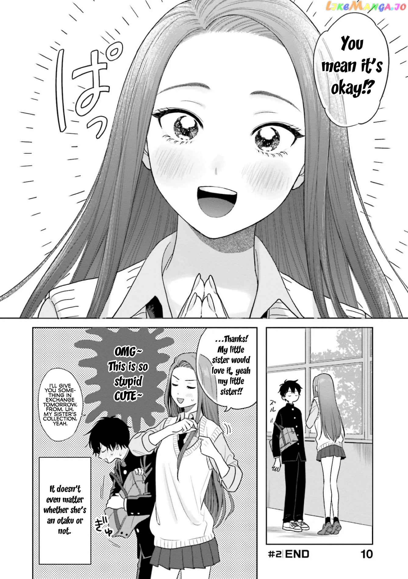 Gal Can’t Be Kind To Otaku!? chapter 1 - page 10